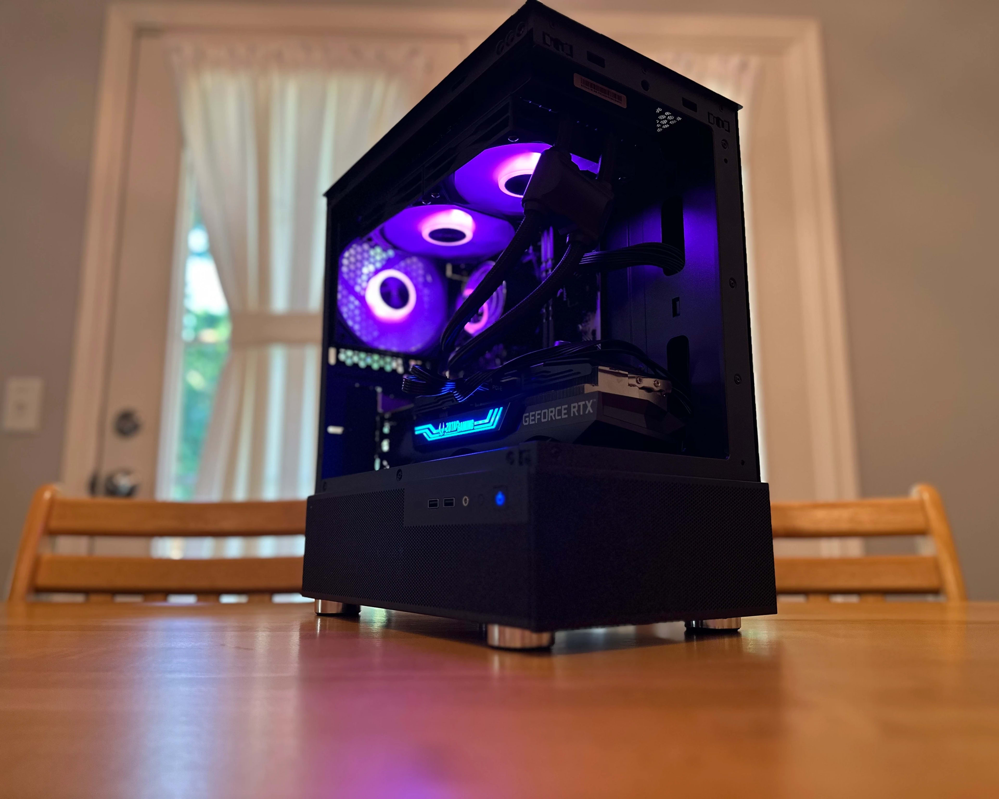 💜🧊| RTX 3080ti 12gb, Ryzen 3600x, 32gb DDR4, 1tb SSD, AIO Cooled WiFi Equipped Gaming/Streaming PC