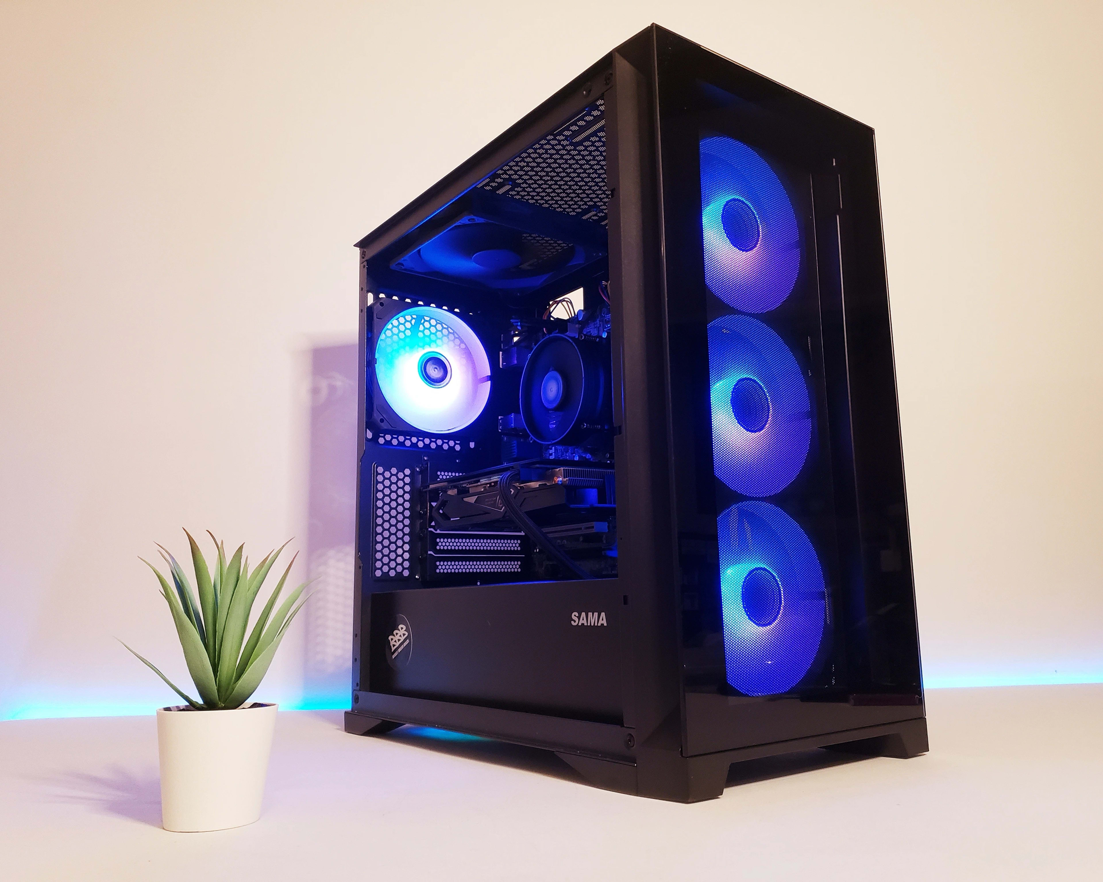 Budget Gaming PC | ⚙️RX570 | Changeable RGB Lighting ✨ |