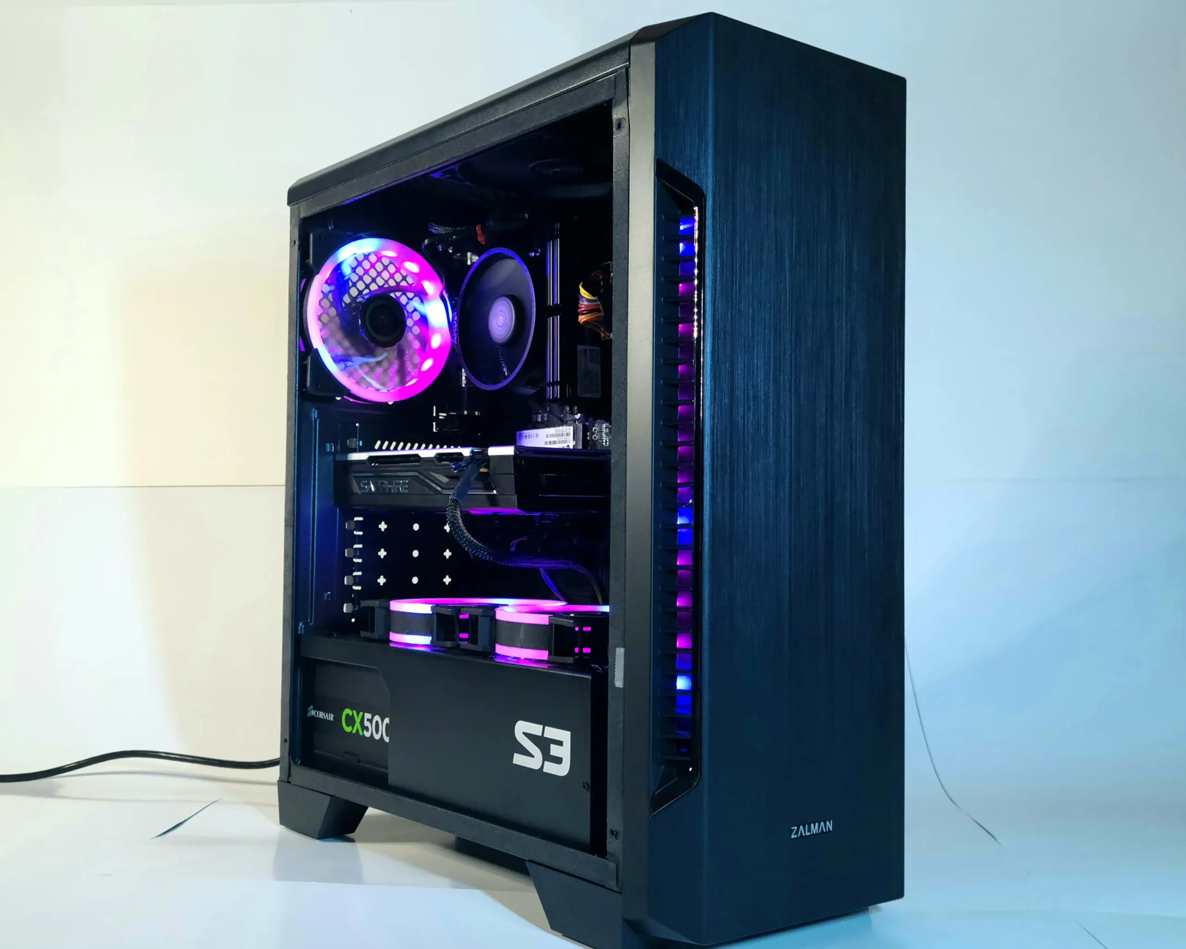 Z90 Gaming PC Radeon Custom Windows 11 1000GB AMD Desktop RGB controlled!