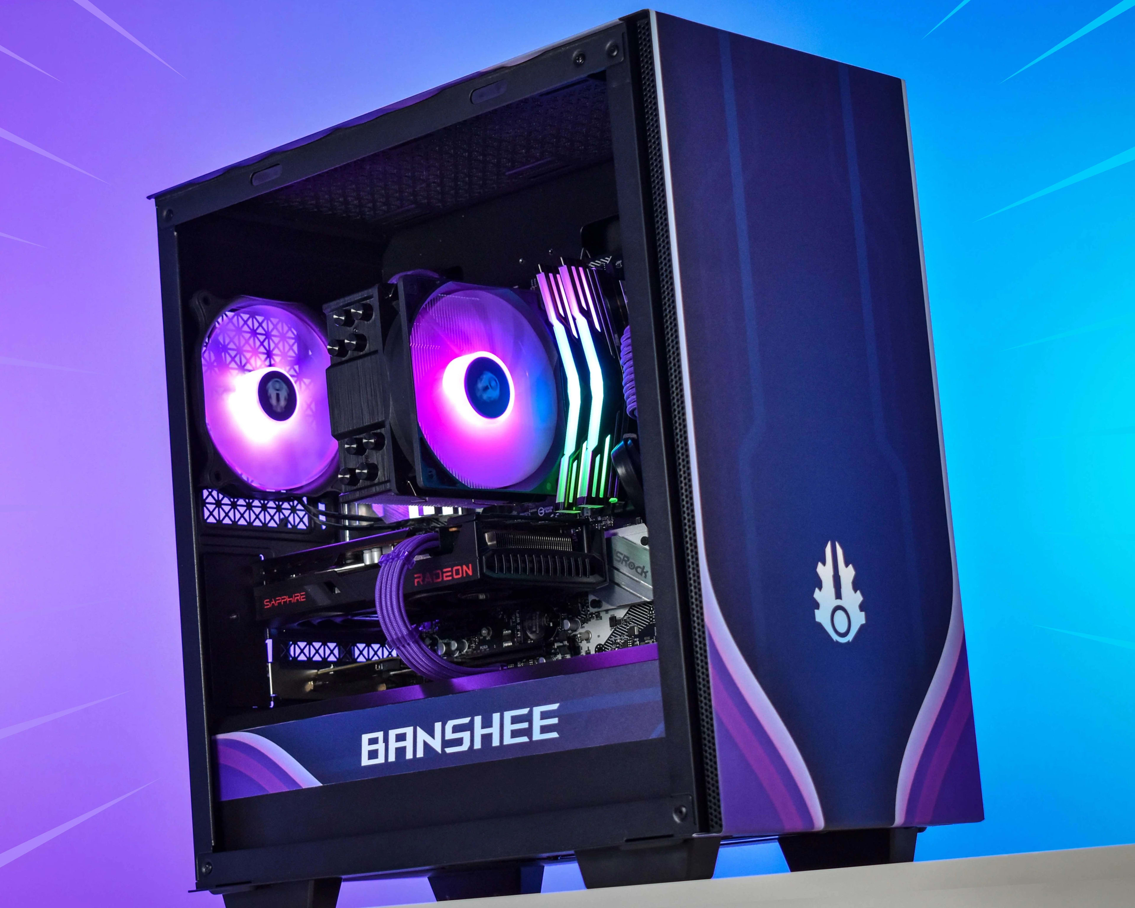 🟣 The Banshee | RX 6600 8GB GPU | Ryzen 5600G CPU | 16GB RAM | 500GB NVME SSD | WiFi