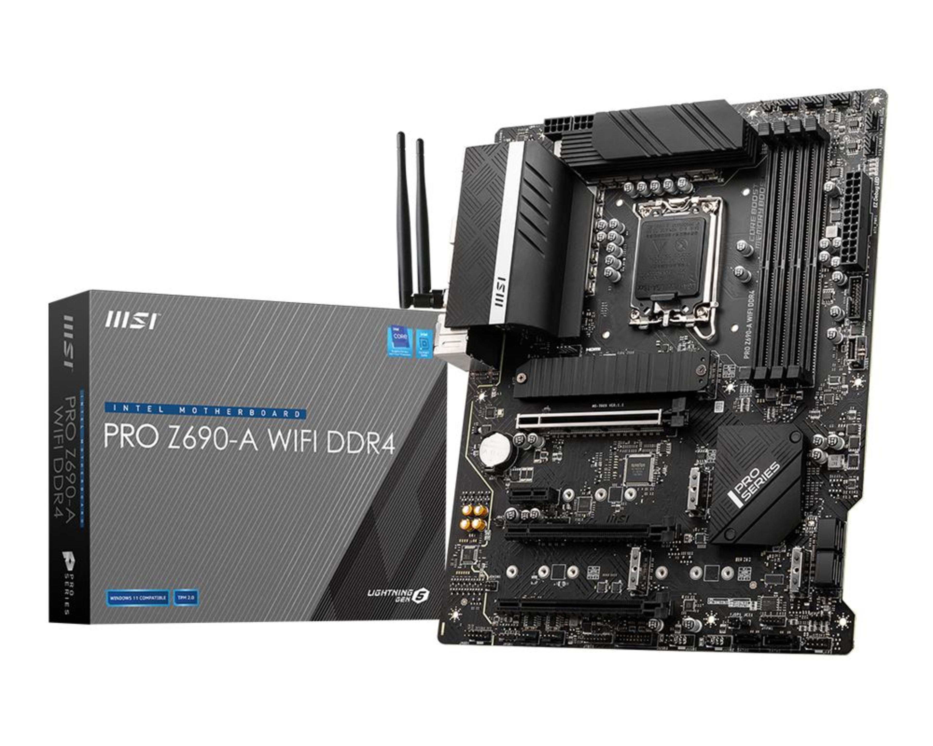 MSI Z690-A Pro WiFi DDR4 Intel LGA 1700 ATX Motherboard