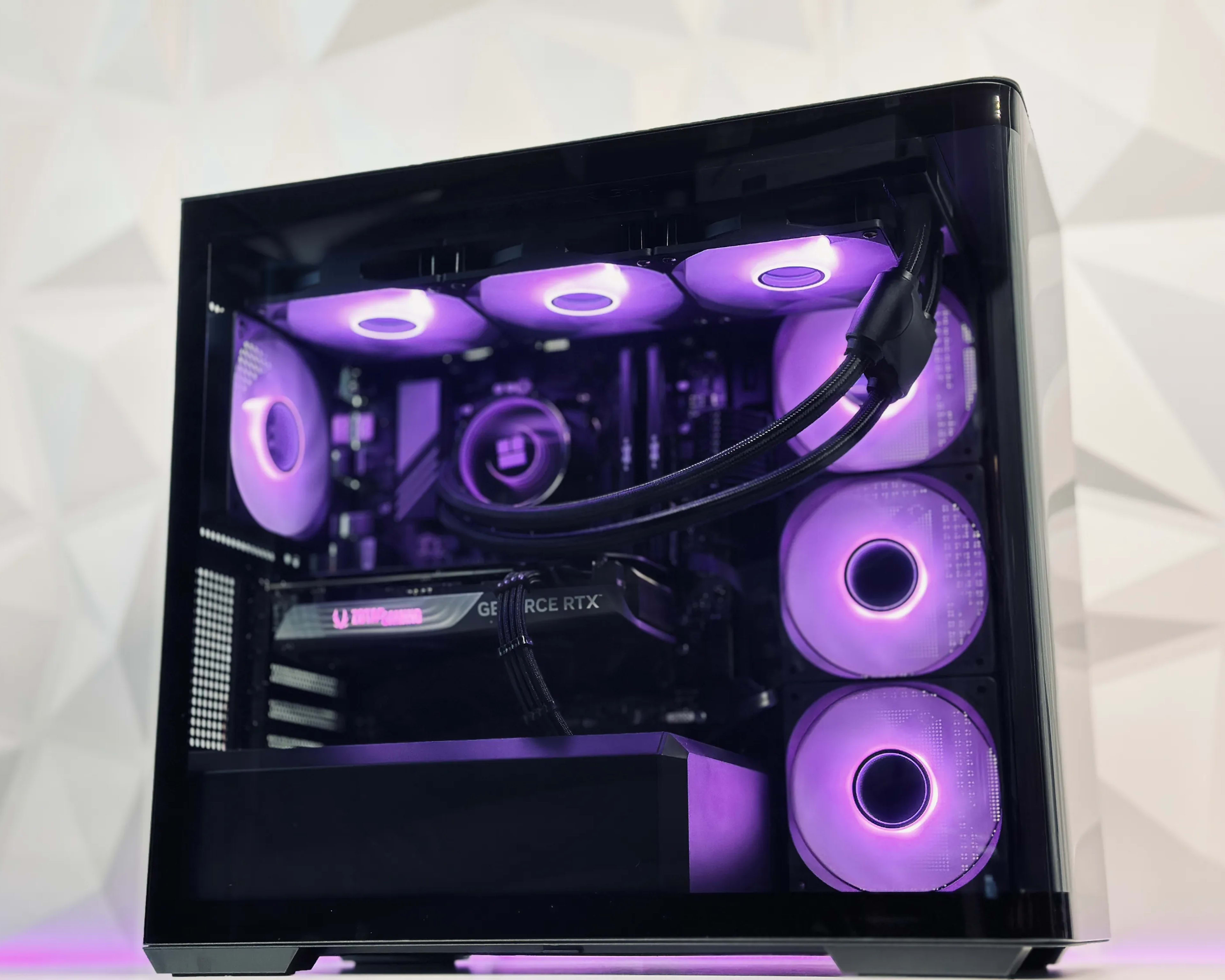 🌌🌑Dark Nebula🔭Liquid Cooled Gaming PC🔭Nvidia RTX 4070 Super 12GB🔭Ryzen 5 7600X🔭32GB DDR5🔭1TB