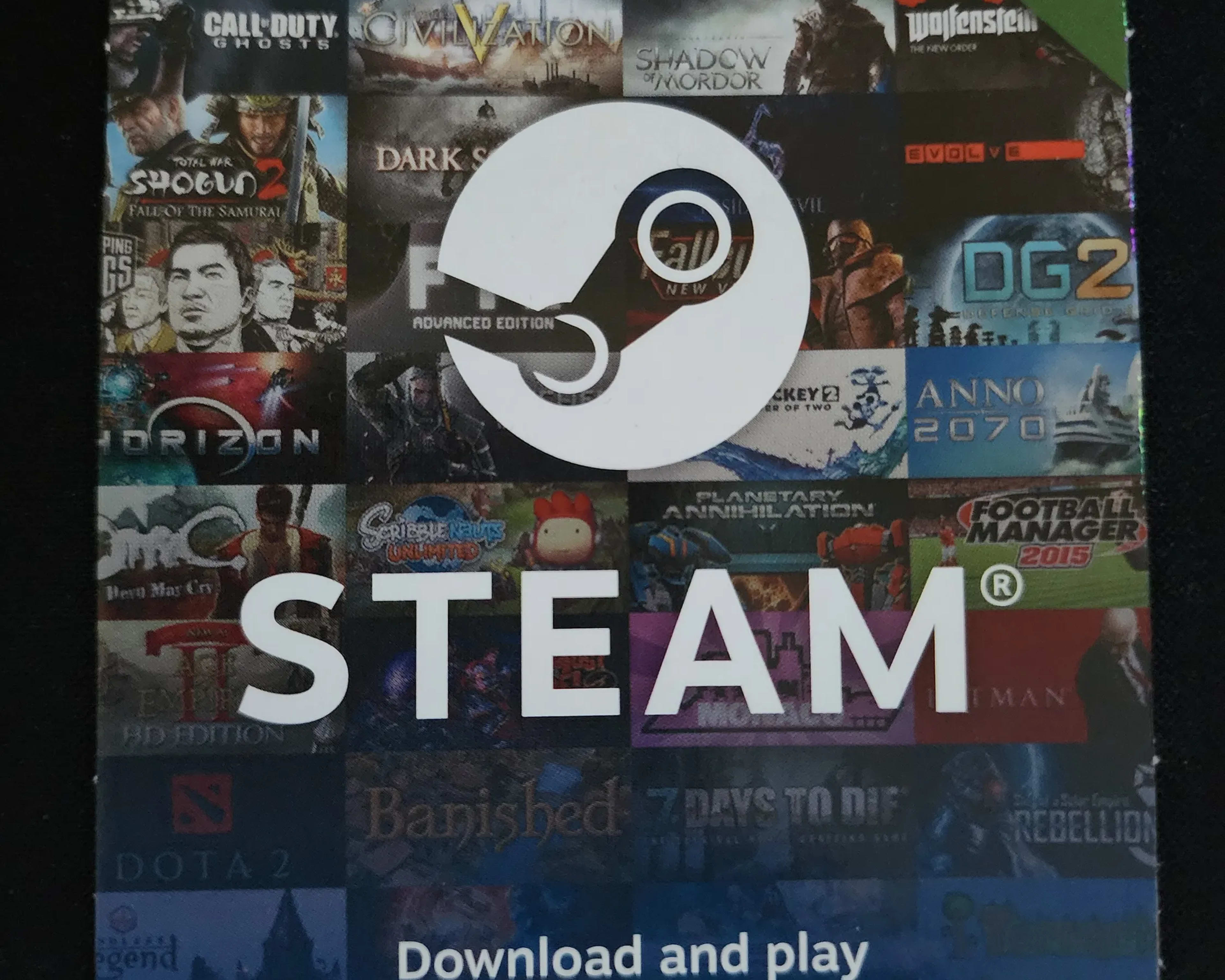 $100 Steam Gift Card