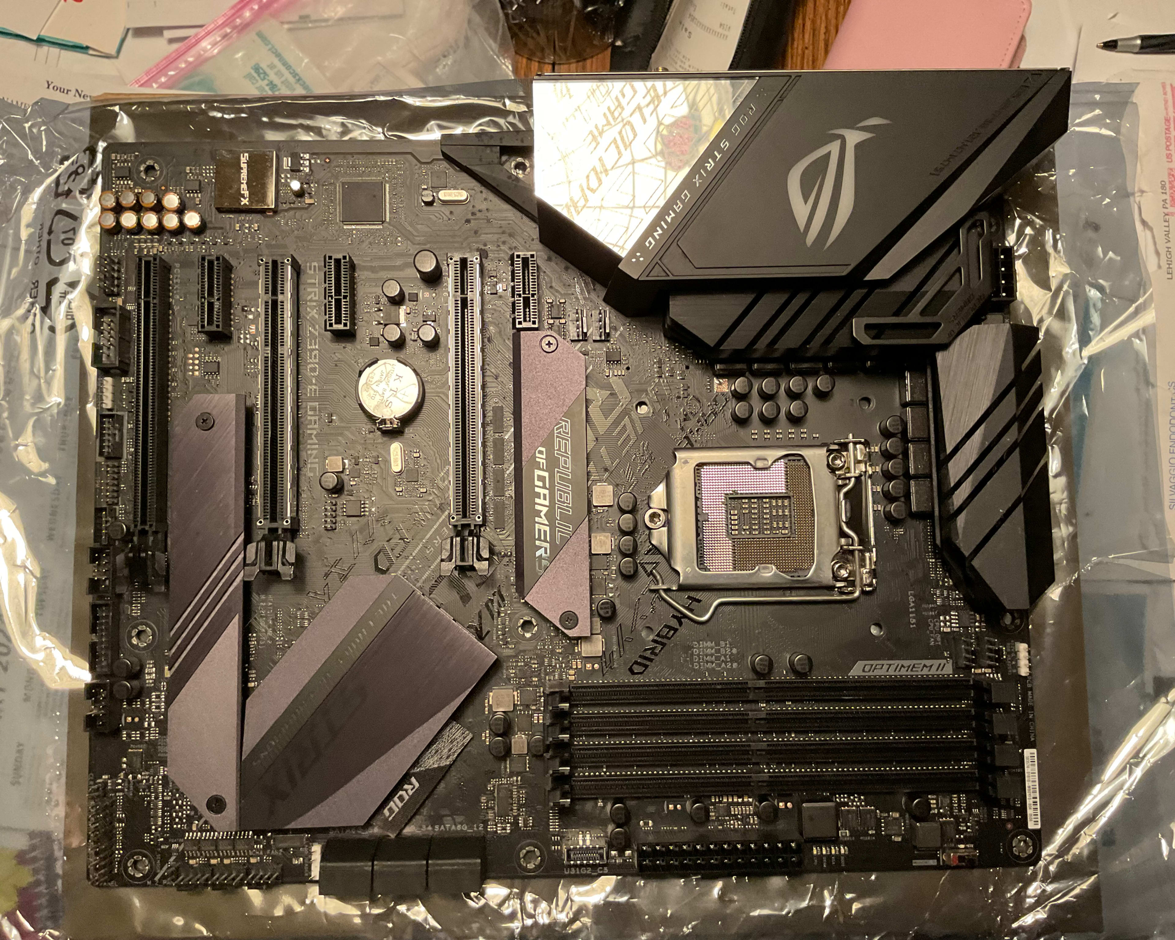 For Sale: Asus ROG Strix Z390 Motherboard Good  condition