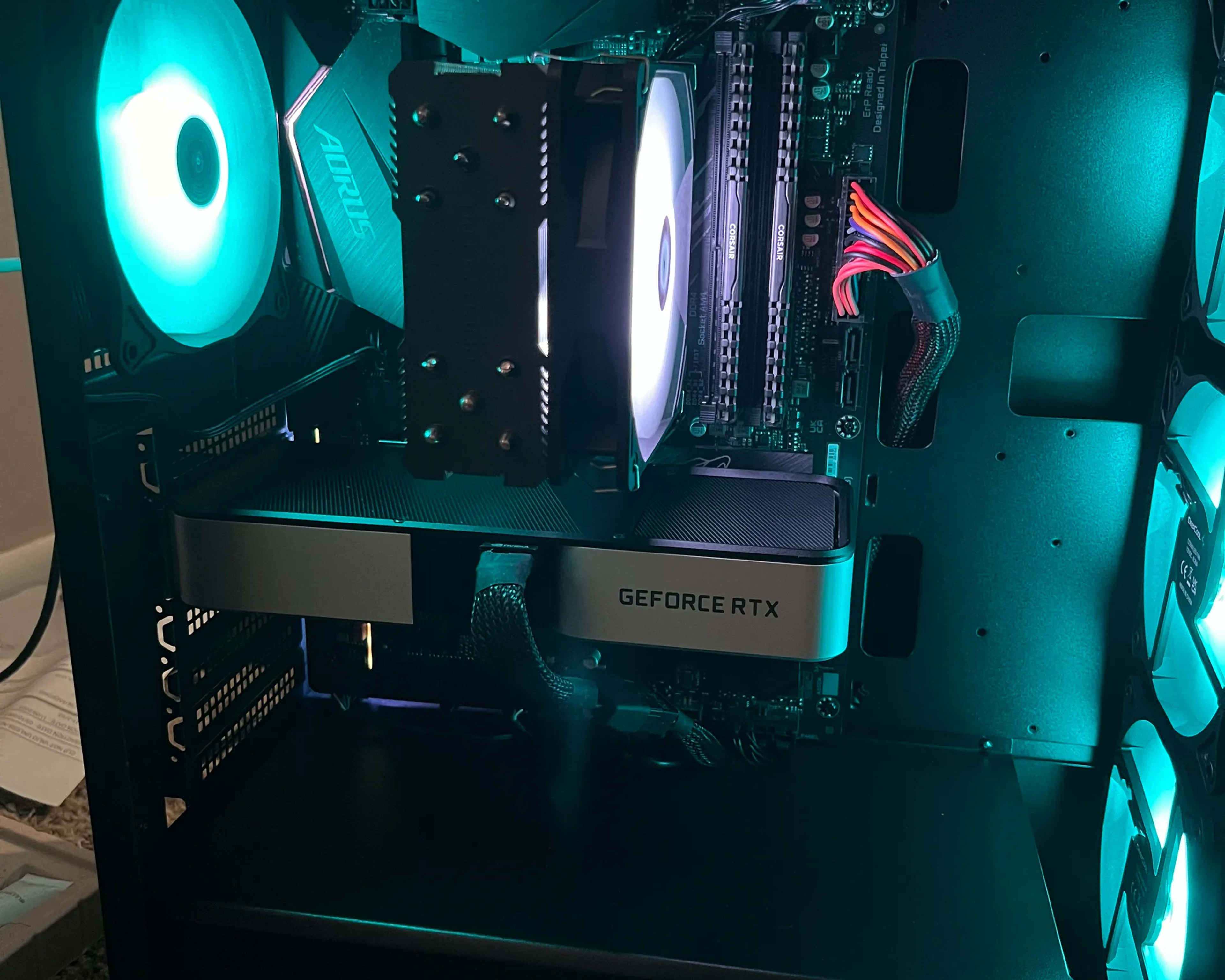 1440P Gaming PC! Ryzen 7 5800x, RTX 3060ti Founders Edition, 1TB SSD, 16GB DDR4 3200, 650w PSU