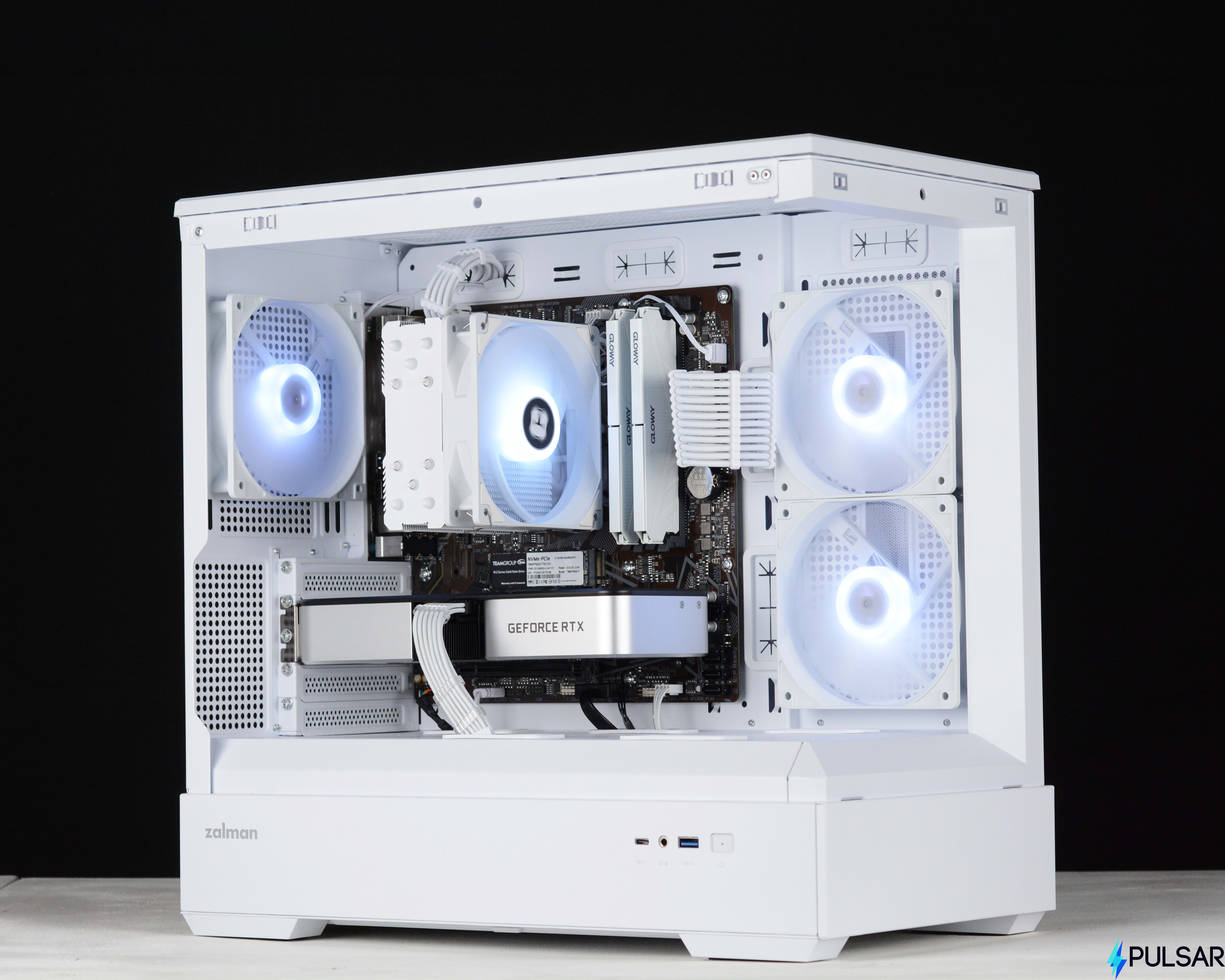 ⚪⚪ Pearl: 1080p/1440p Streaming and Gaming PC | RTX 3060 Ti, Ryzen 7, 32GB DDR4, 1TB SSD, WiFI