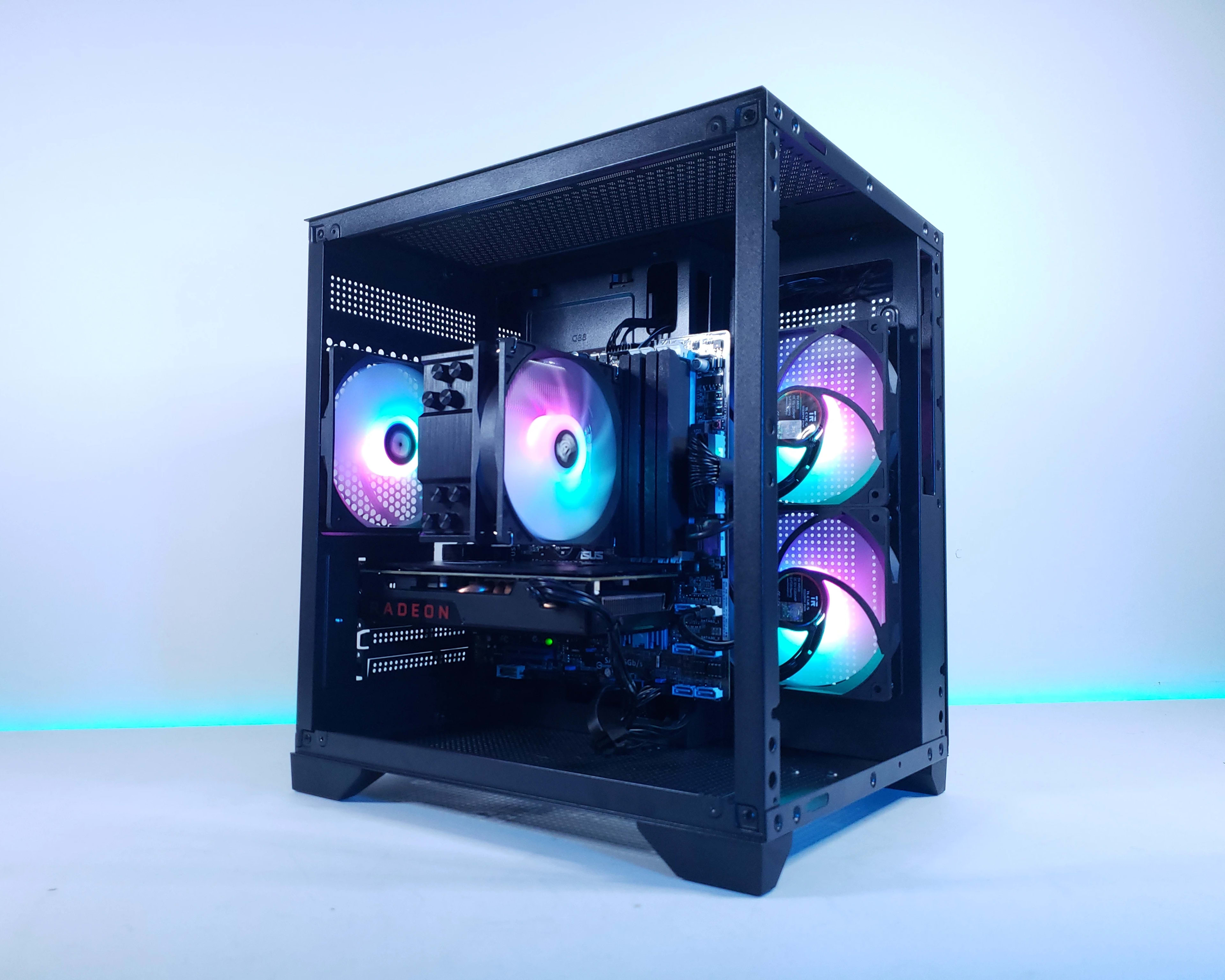 i7 Baller Gaming PC Black | ⚙️RX580 | Brand New ✨ |