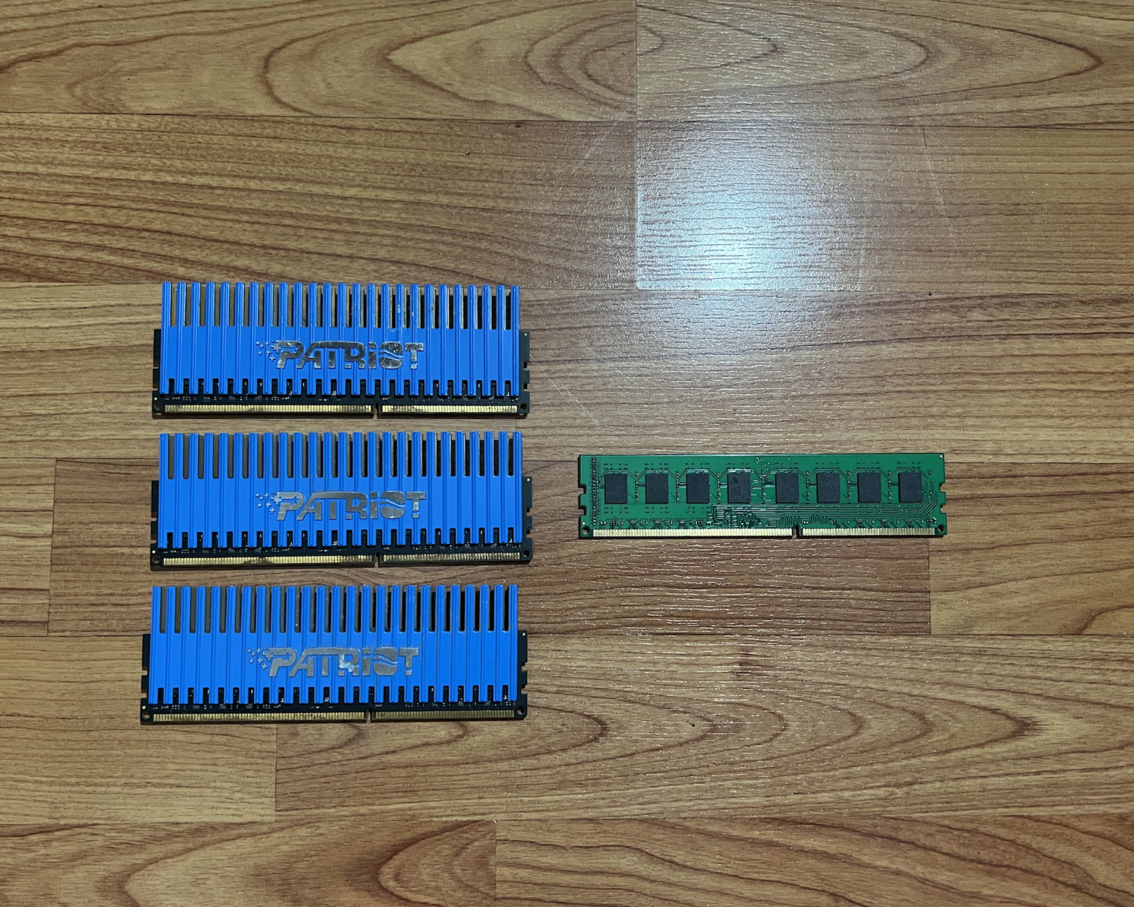 Assorted DDR3 Ram Bundle (6 Pieces)