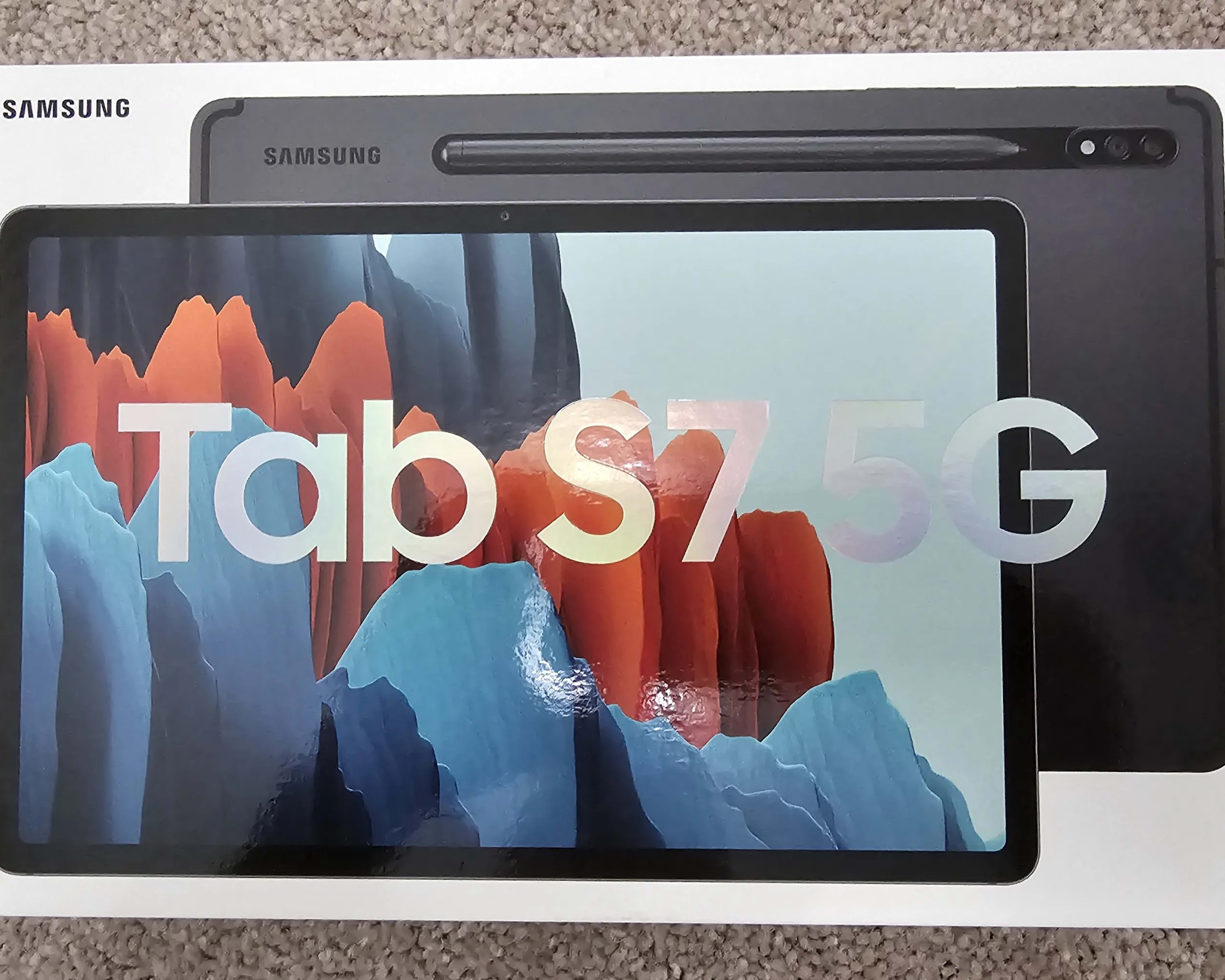 |SEALED| Samsung Galaxy Tab S7 5G 128GB Mystic Black + BONUS