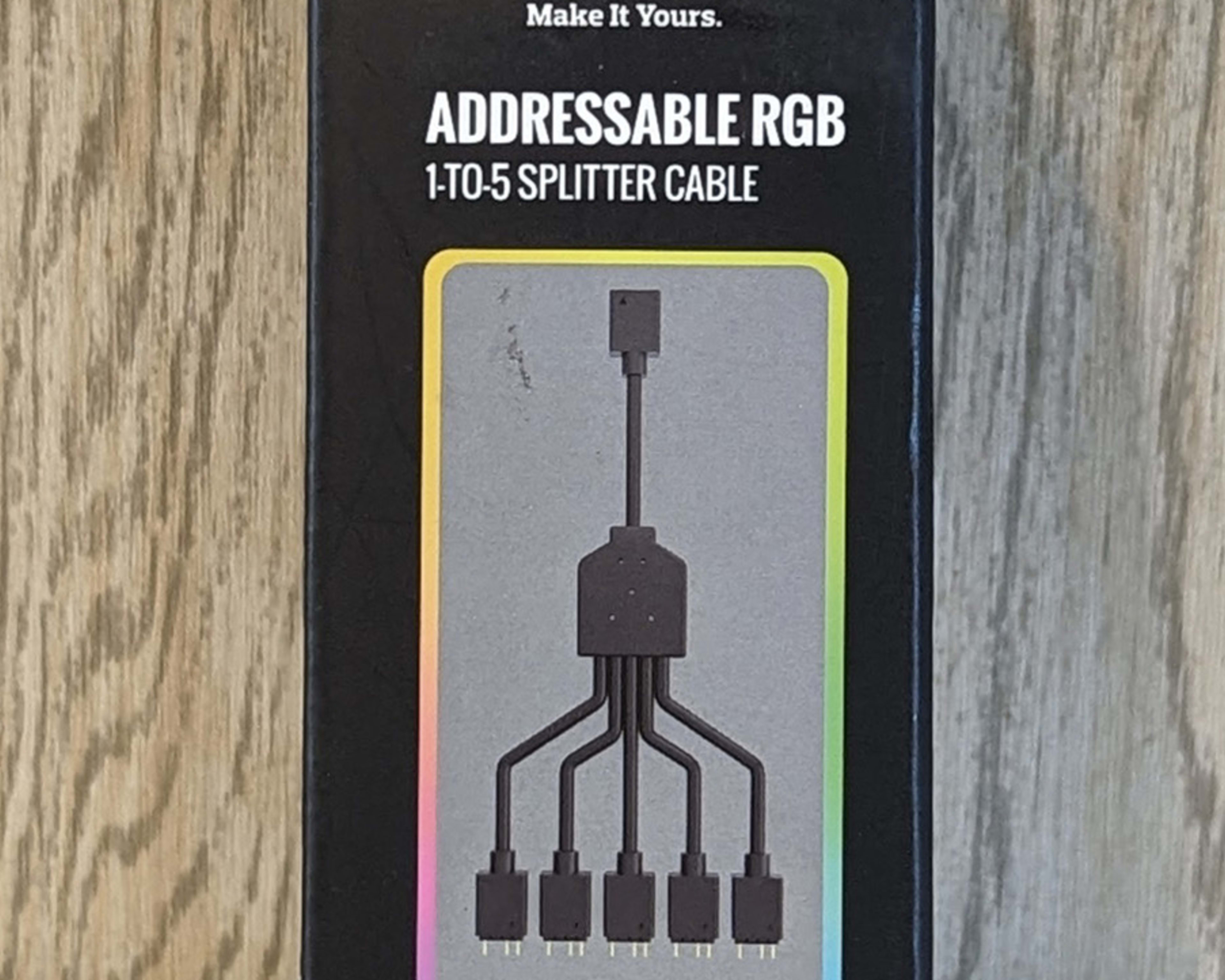 Cooler Master 1-to-5 ARGB Splitter Cable for 5v 3pin Addressable RGB