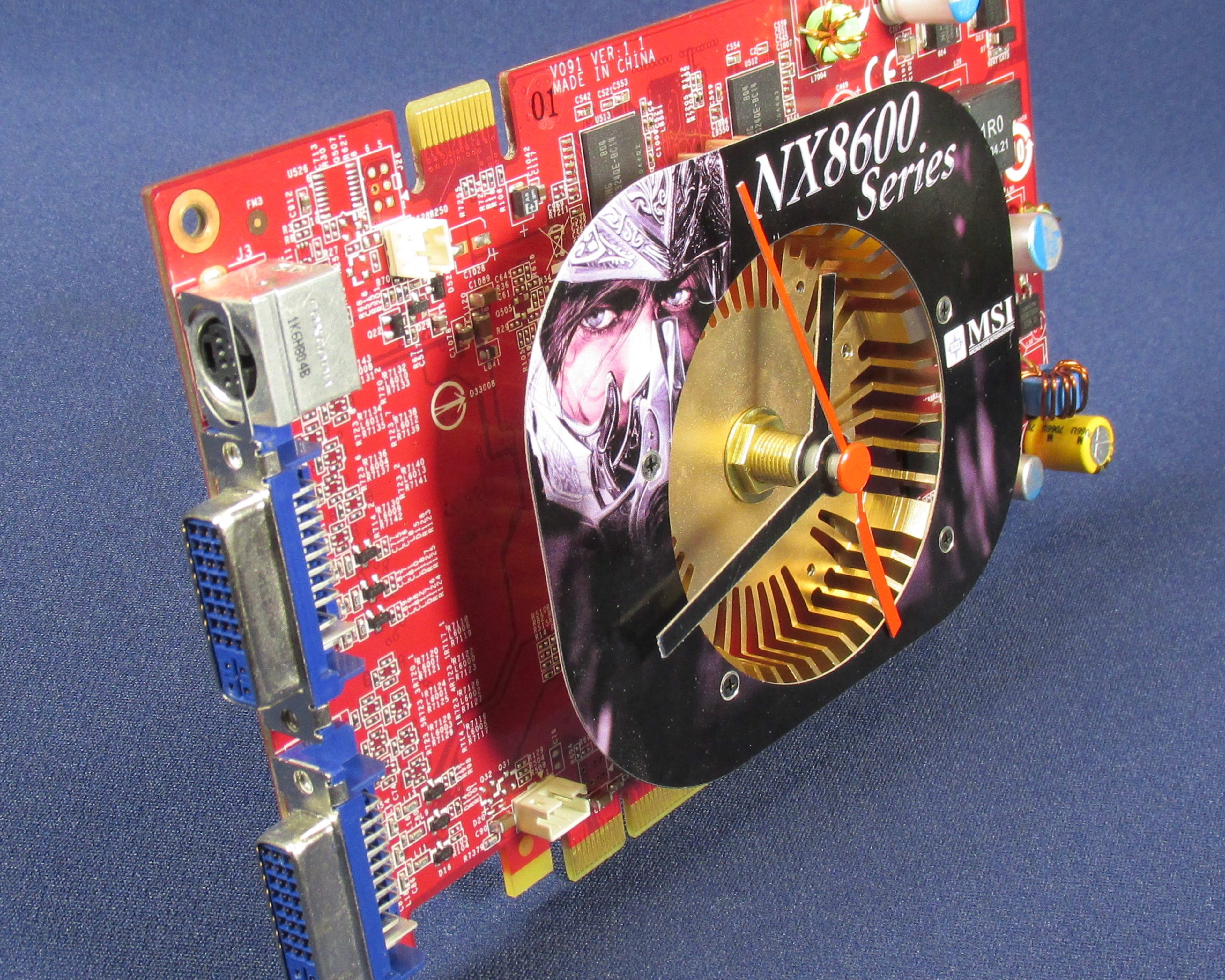 MSI GeForce 8600 GT - (NX8600GT-T2D512E-OC) Video Card Desktop GPU Clock