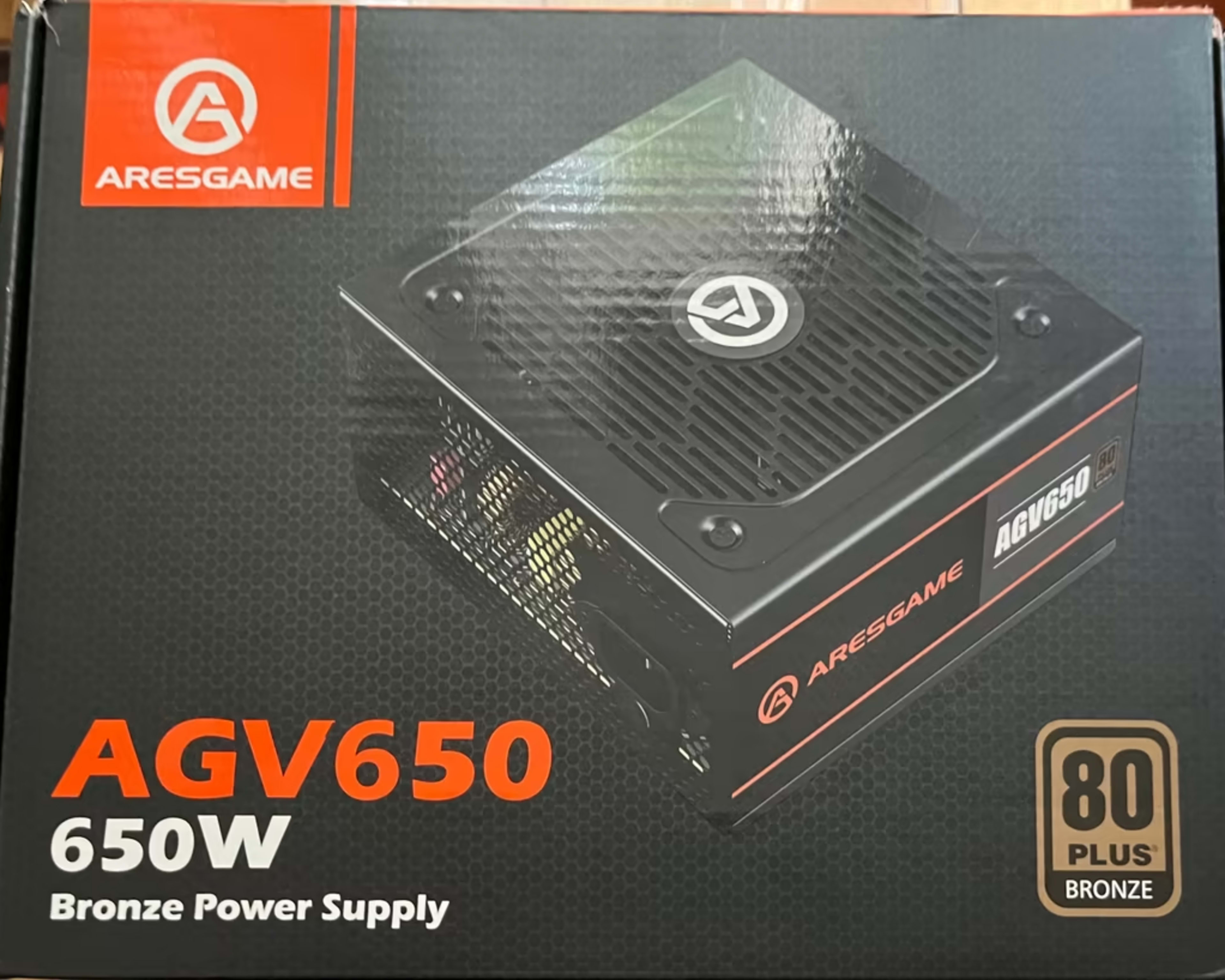 Aresgame 650watt 80+ Bronze AGV650