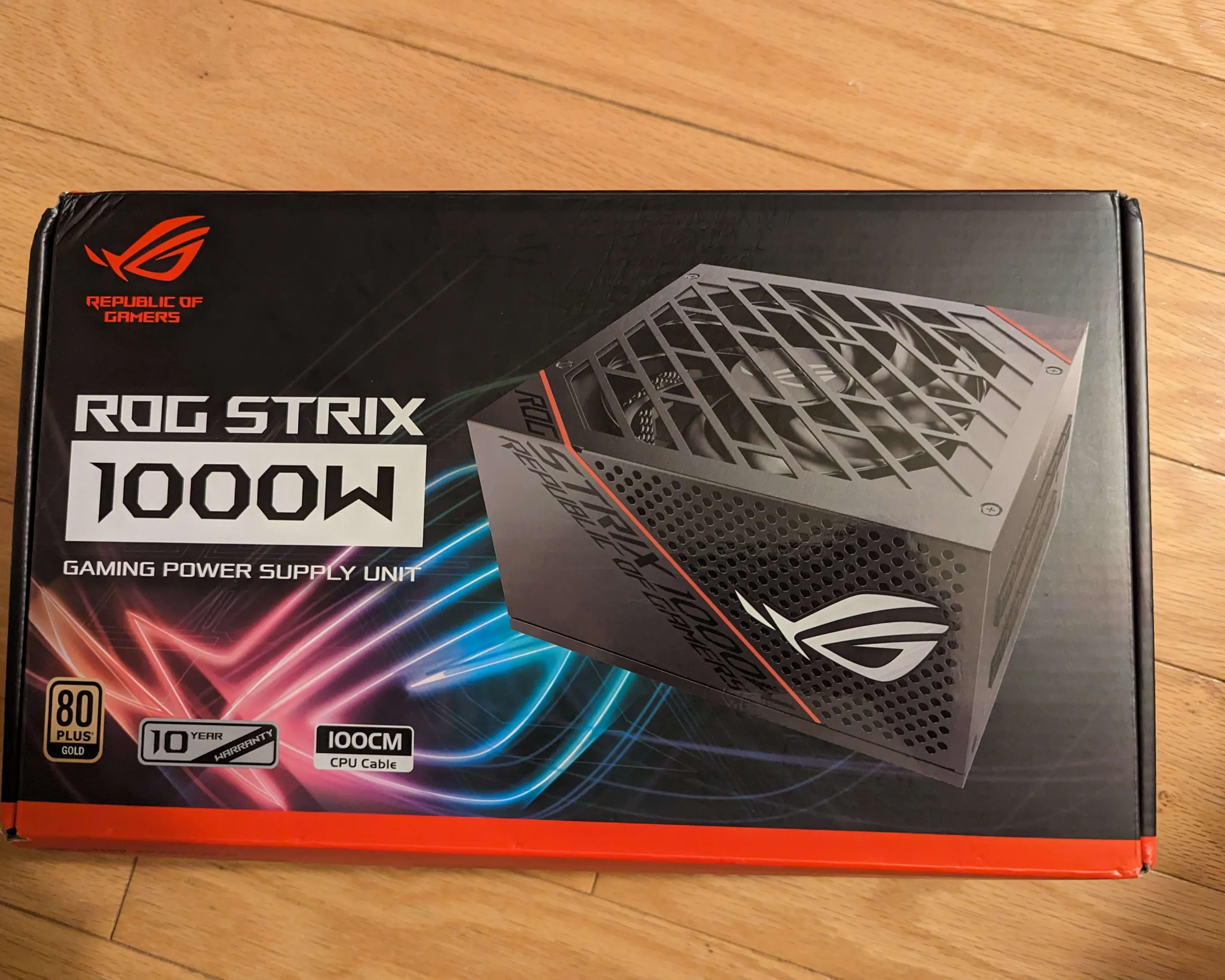 New Unused Open RoG Strix 1000W PSU For Sale!