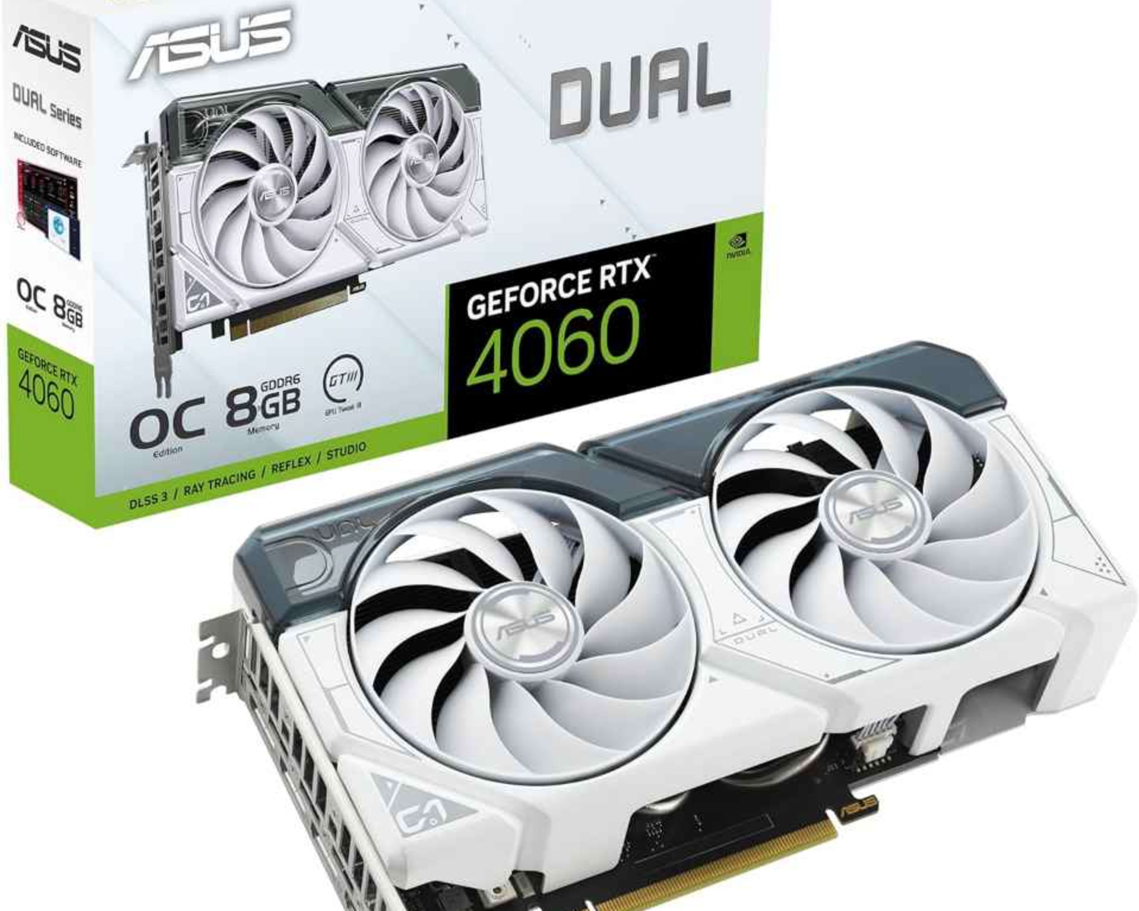 ASUS DUAL OC WHITE EDITION 4060 8GB