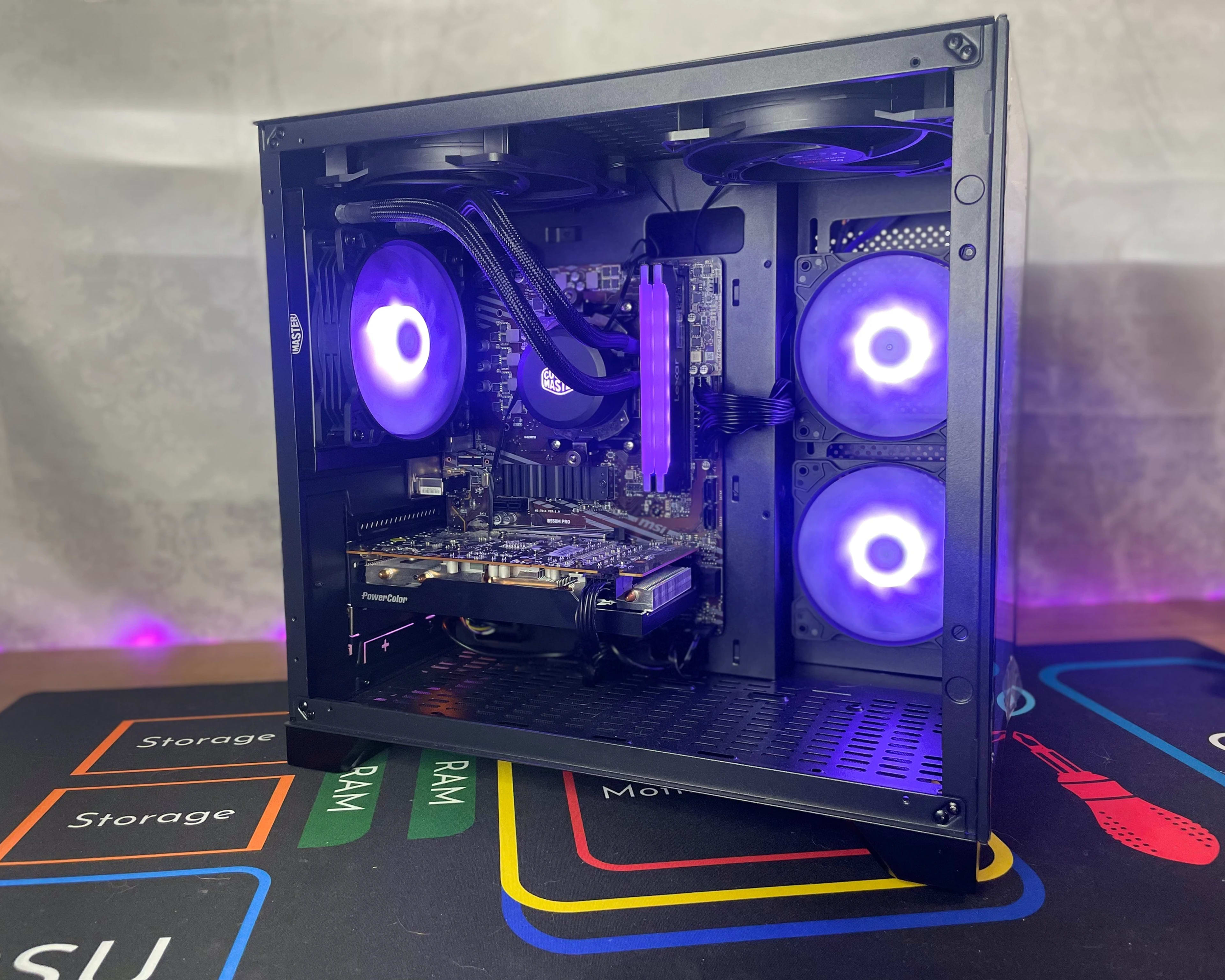 GRAPE - Mid-Range Gaming PC - Ryzen 5 3600 & RX 6600XT