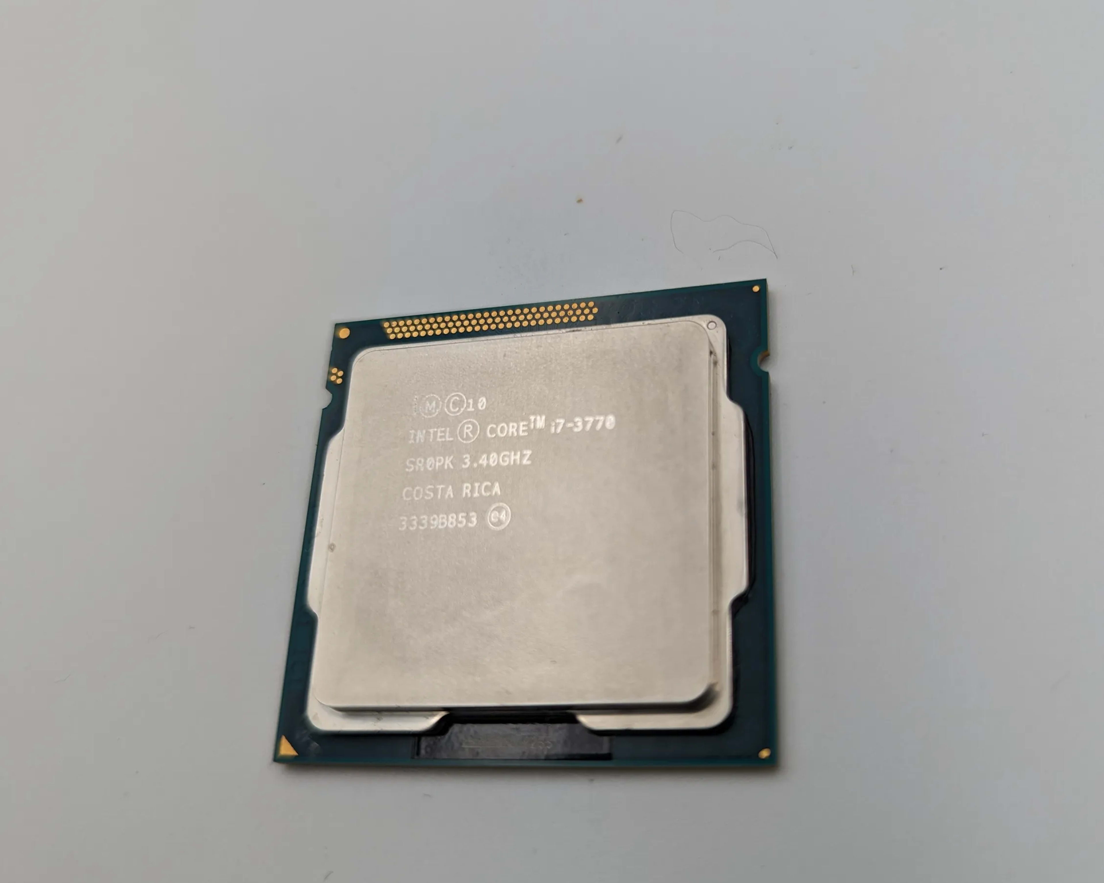 i7-3770 @ 3.4 ghz CPU. LGA 1155