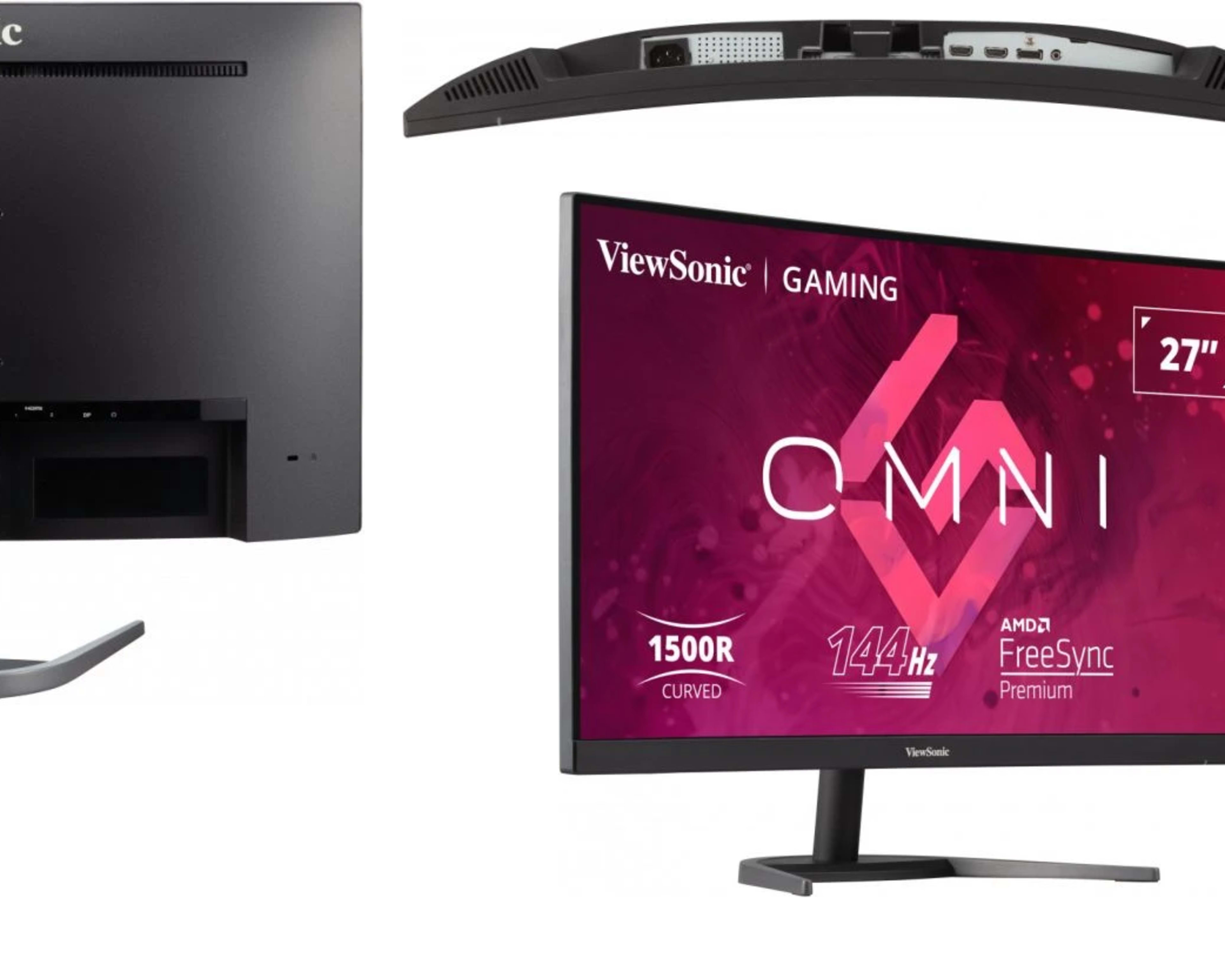 ViewSonic VX2768-2KPC-mhd 27” 1440p 144Hz Curved Monitor, VA panel [USED, GREAT WORKING CONDITION]