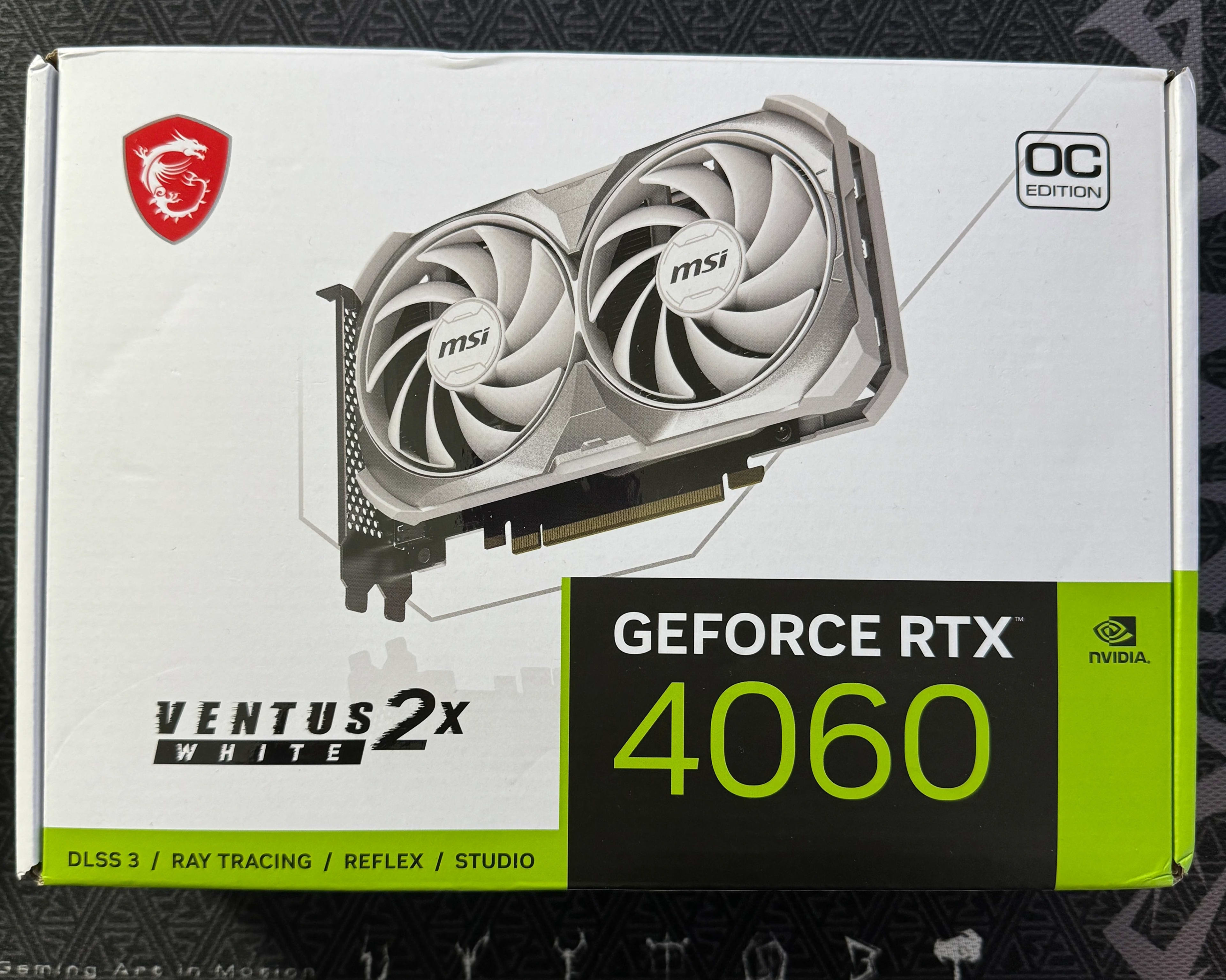 MSI Ventus 2x RTX 4060 - White