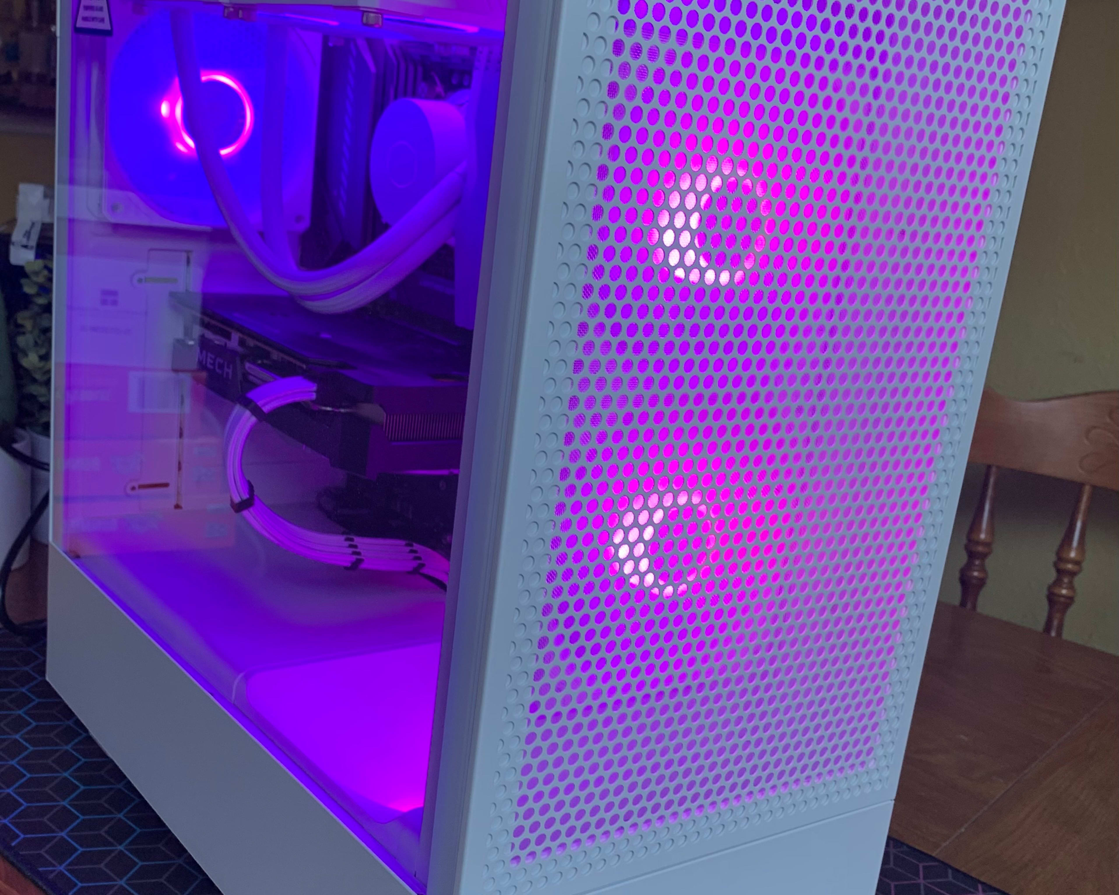 ❄️🥶🌌 white intel i5 & radeon liquid cooled STARFIELD ready (includes free starfield key) 🌌🥶❄️