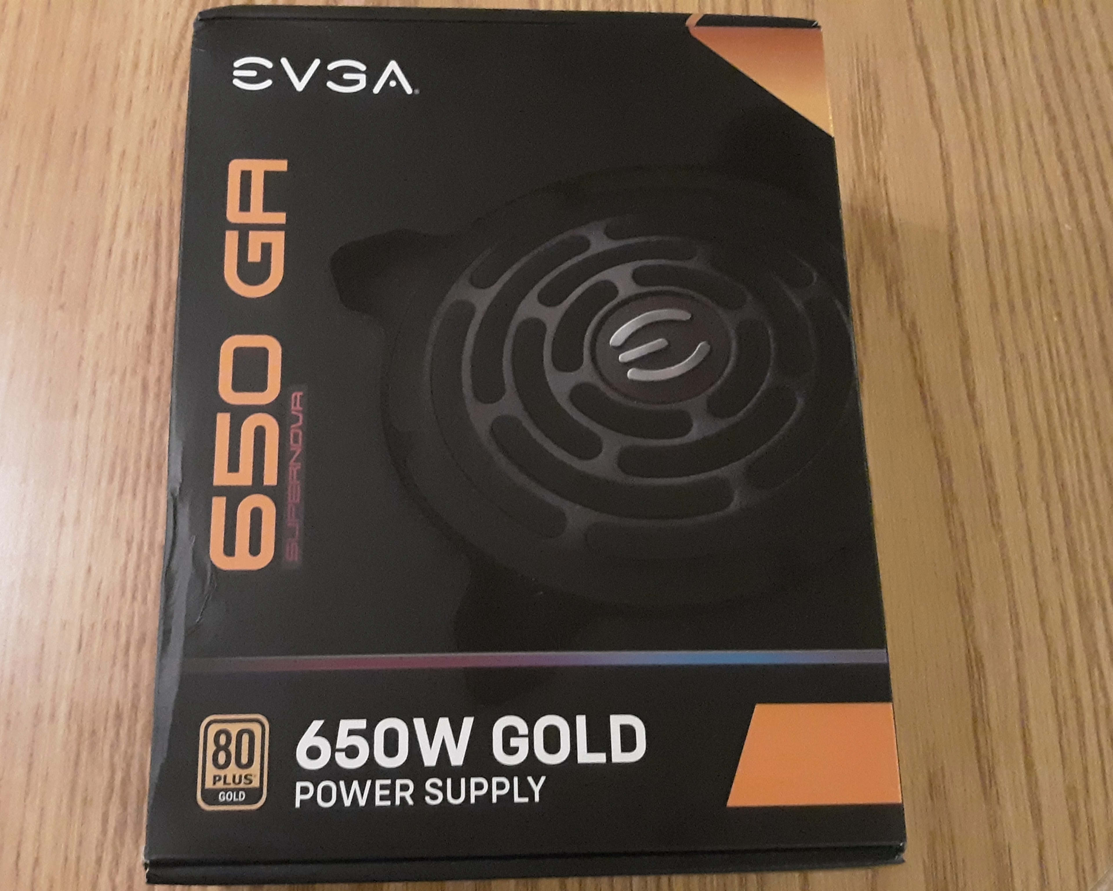 EVGA SuperNOVA 650 GA 80+ Gold Full Modular ATX