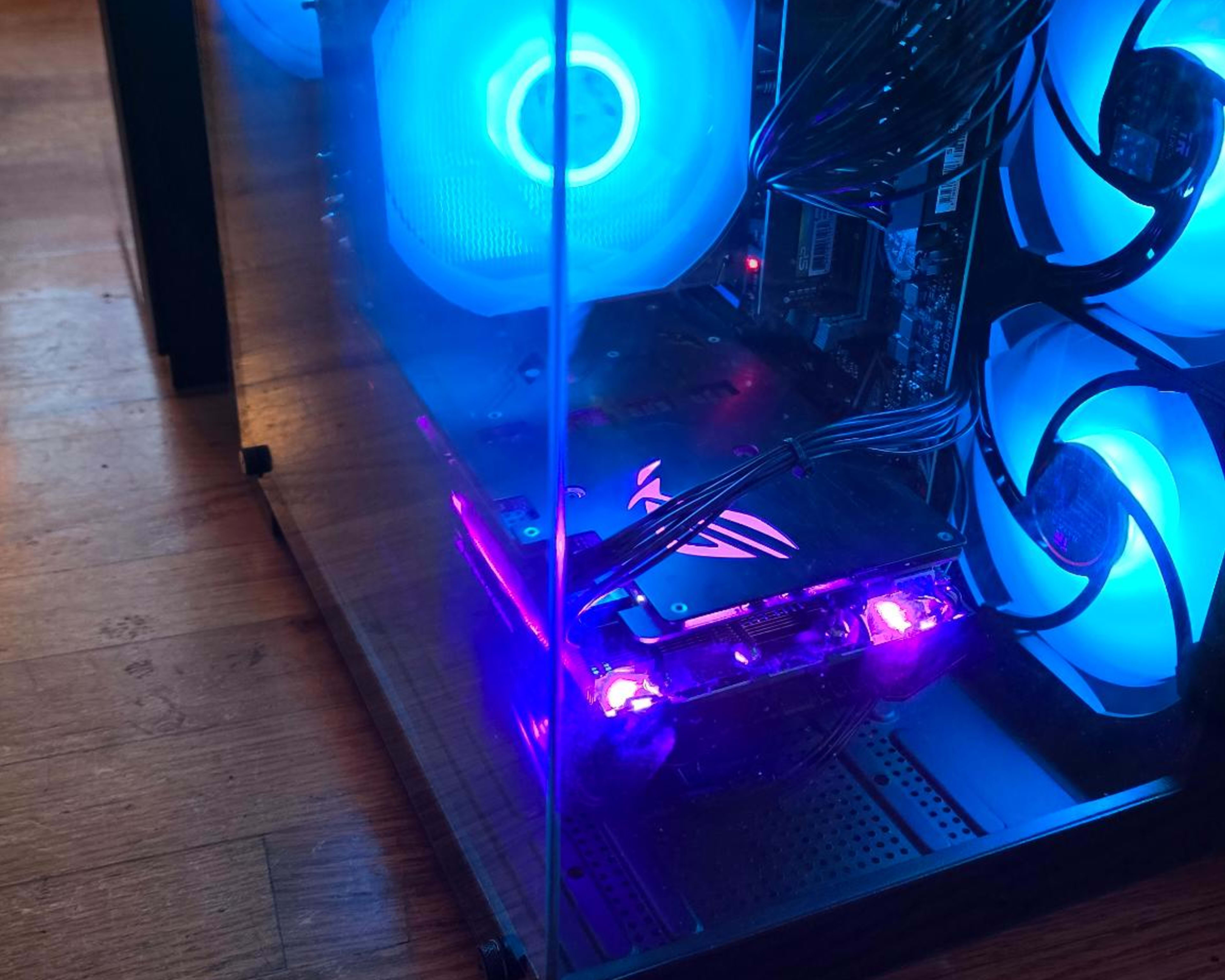 Entry Level Gaming PC With RGB Used With Some New Parts