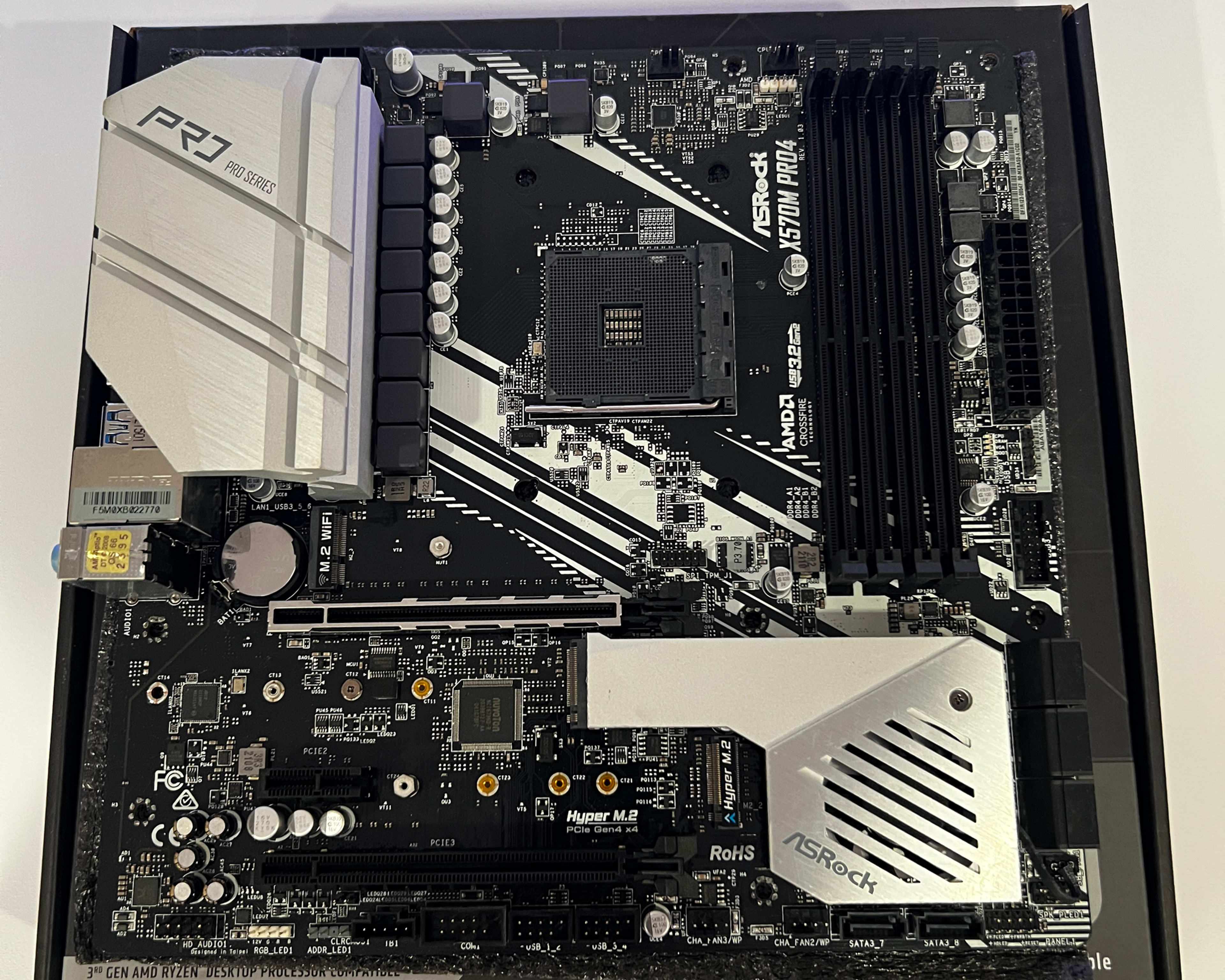 ASRock X570M Pro4 AM4 Motherboard | Jawa
