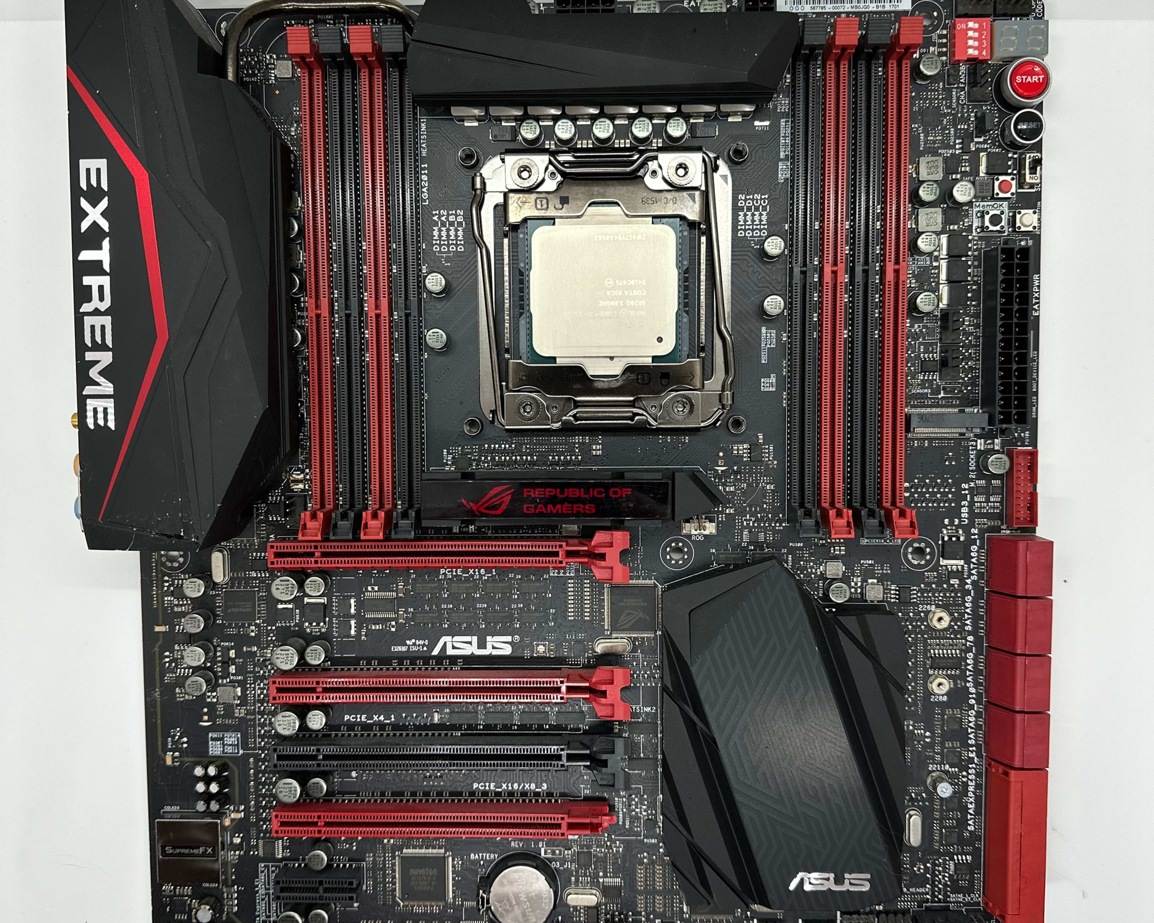 ASUS RAMPAGE V EXTREME X99 + CPU bundle