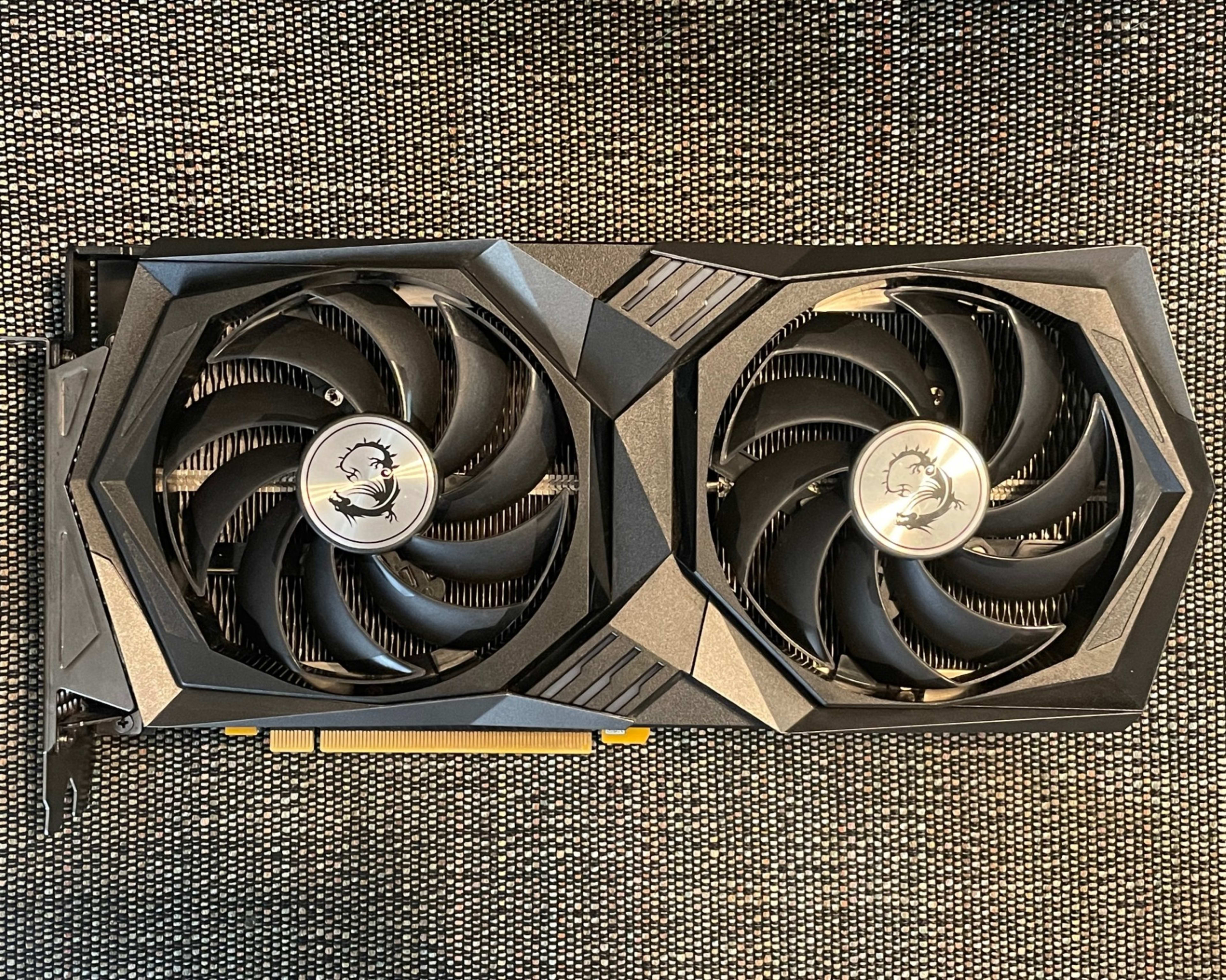 GeForce RTX 3060 Ti GAMING X 8G LHR GPU, Used.