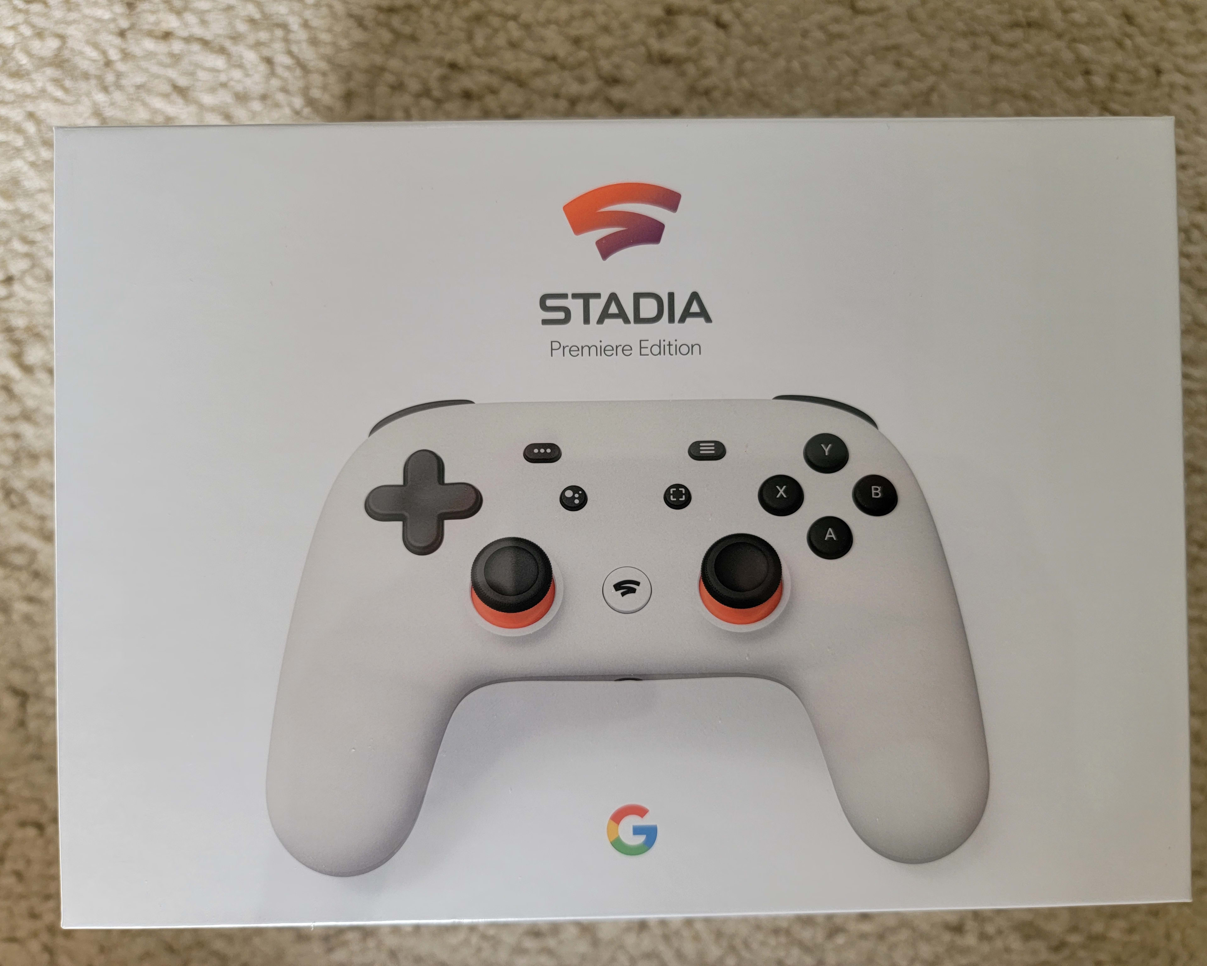 Google Stadia Premiere Edition Clearly White Brand New Sealed With Controller + Chromecast Ultra