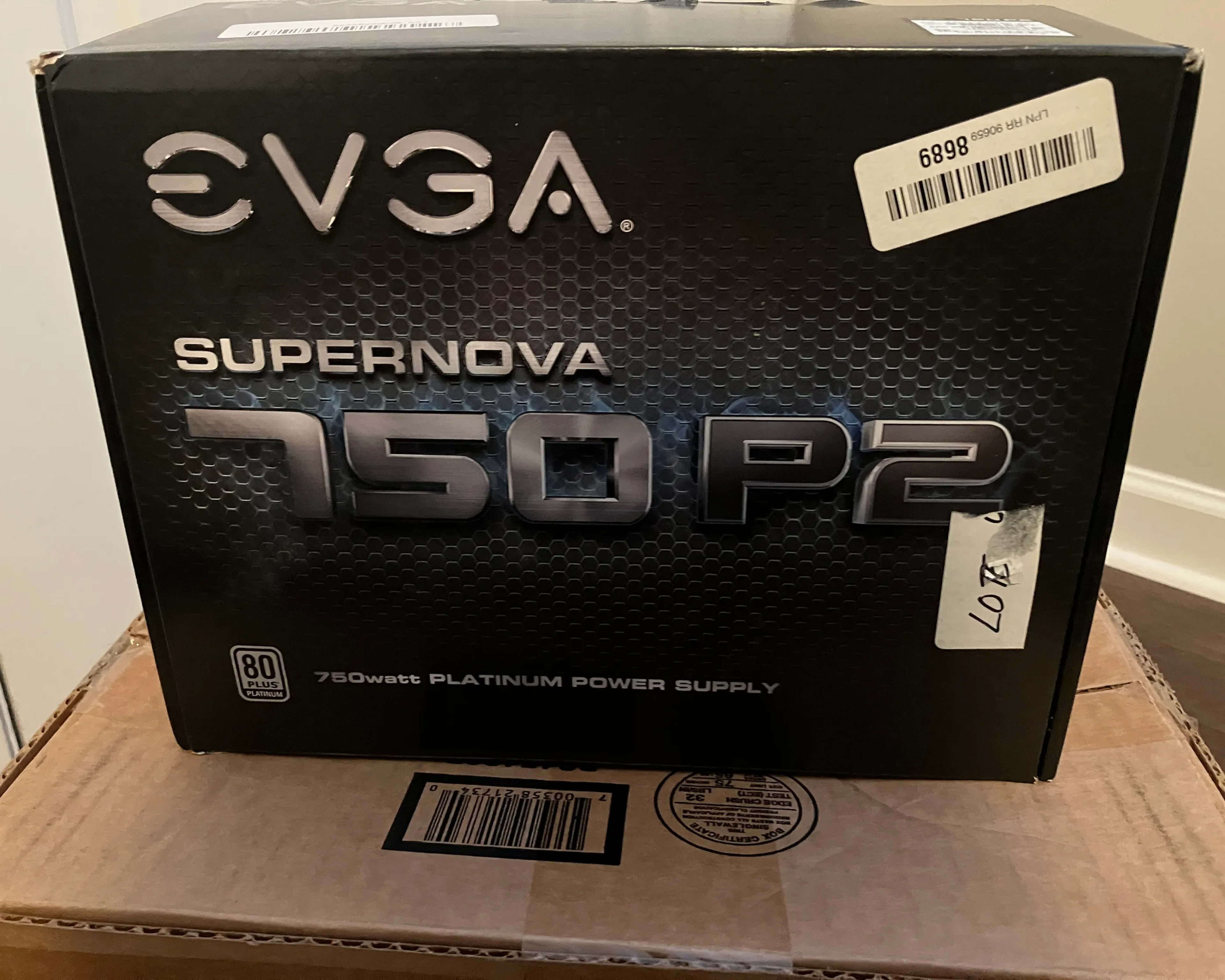 EVGA 750 P2 80 Plus Platinum 750W Fully Modular Power Supply