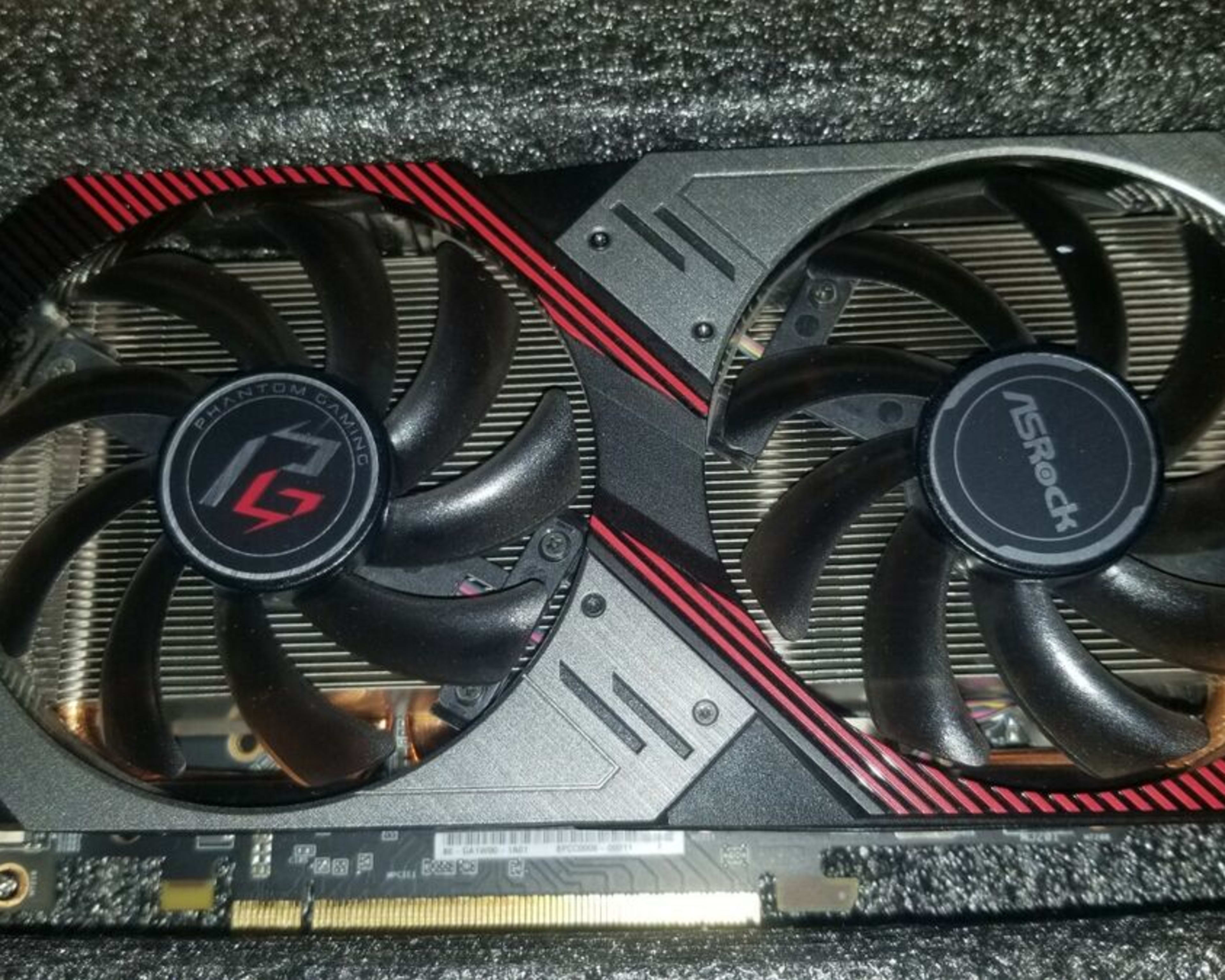 AMD asrock Rx 5600 6gb gddr6 phantom. 2304 SP