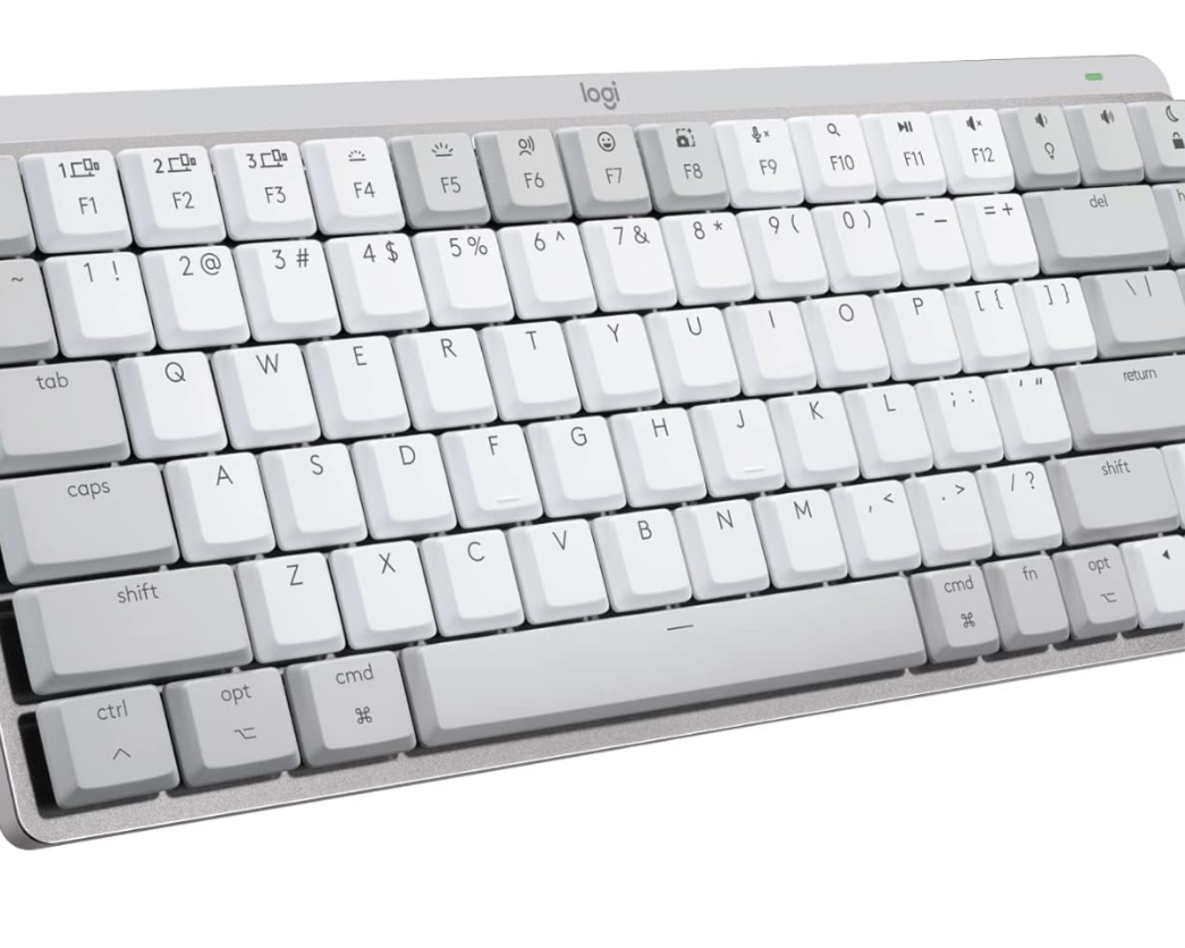 Logitech MX Mechanical Mini Wireless Illuminated Keyboard, Low-Profile Switches, Tactile Quiet Keys,