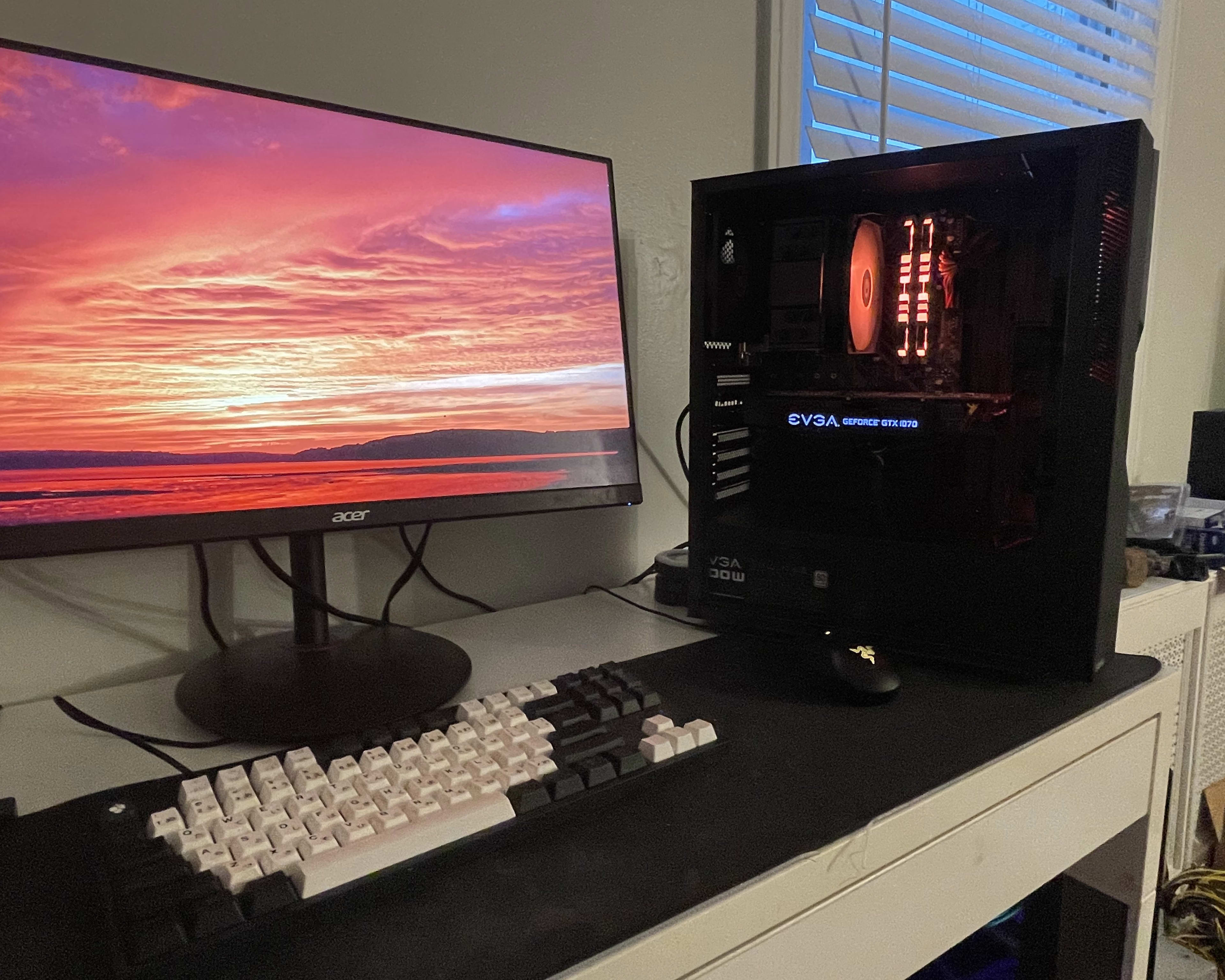 HOLIDAY SALE! SUNSET - Mid-Range Gaming PC - Ryzen 5 3600  + GTX 1070