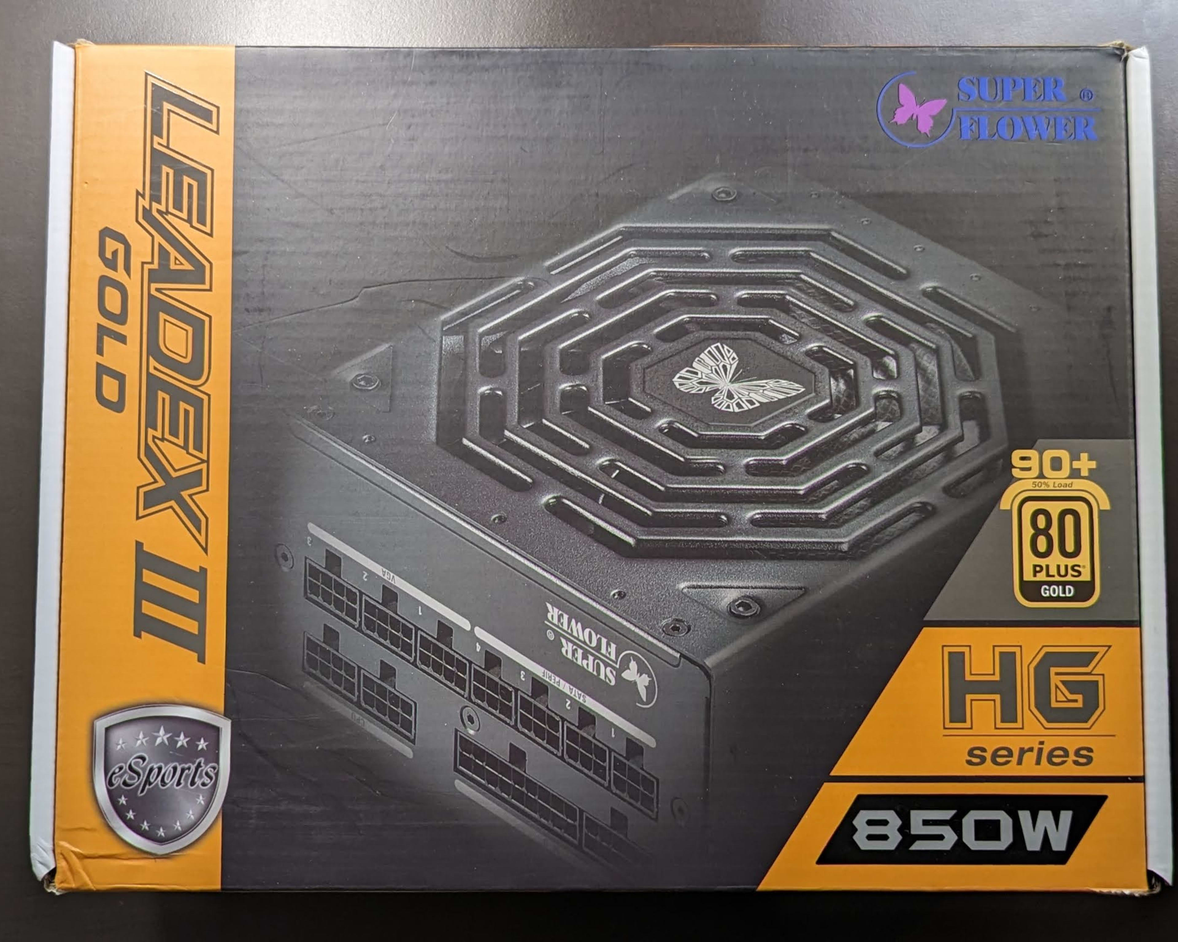 Super Flower Leadex III Gold 850W 80+ Gold Fully Modular ATX PSU