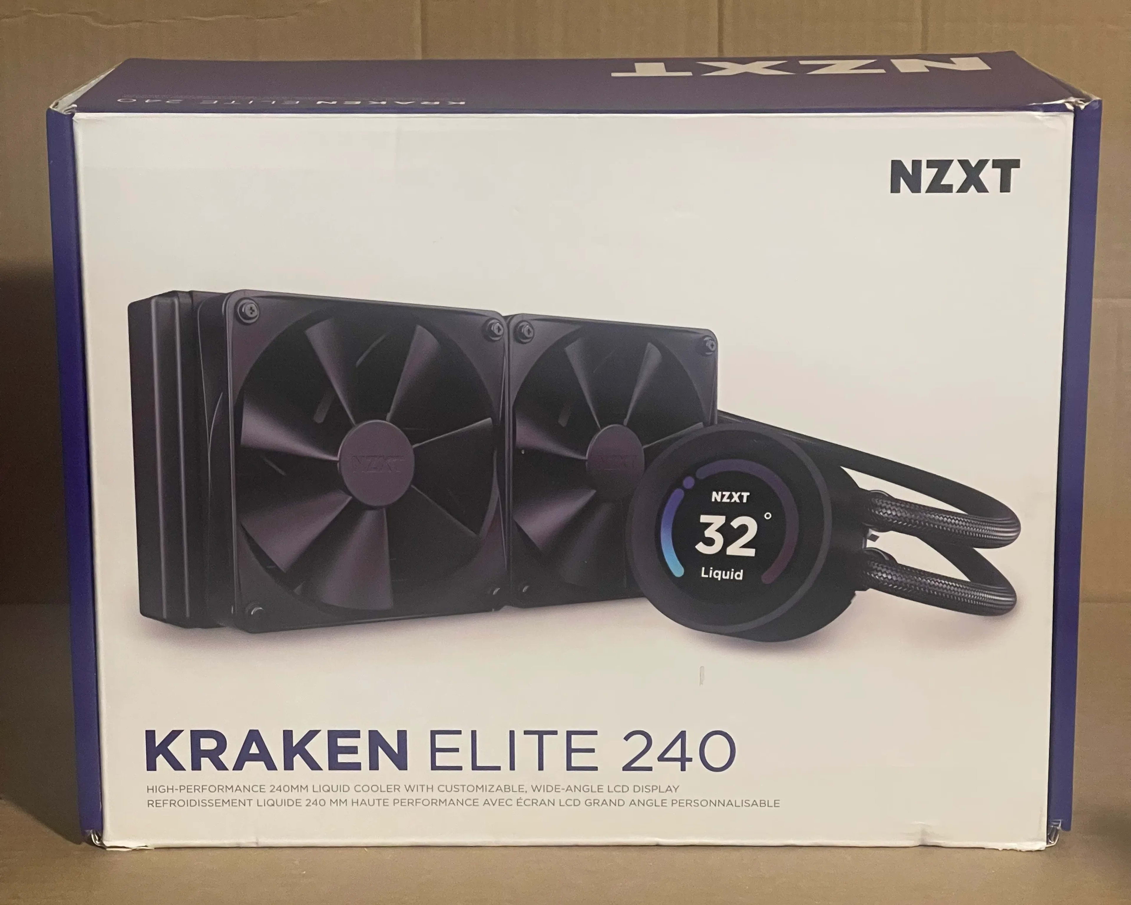 Used, NZXT Kraken Elite 240 AIO