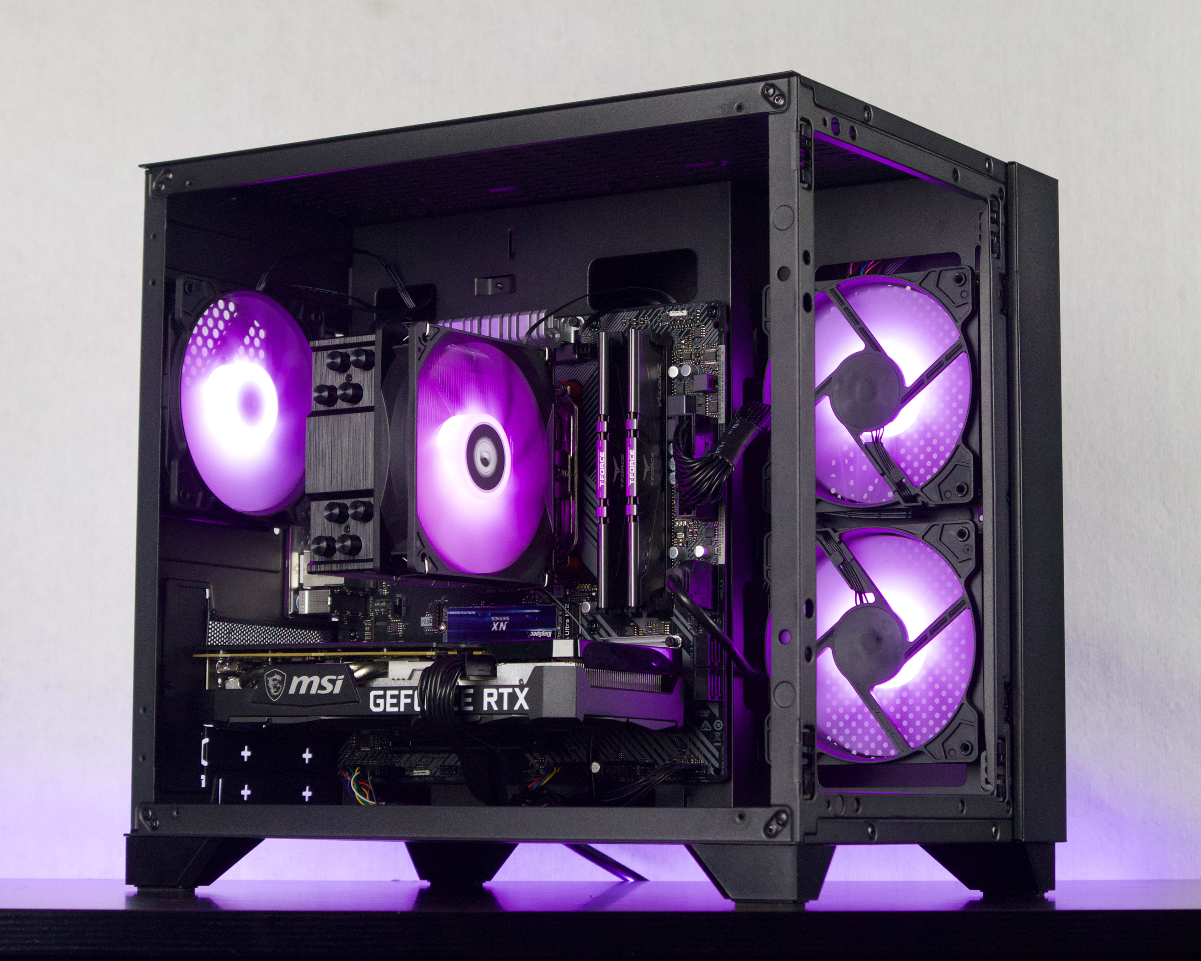 💜🖤💜 RTX 3060 Ti ⚫ Ryzen 5 5500 🟣 16GB RAM ⚫ 1TB NVMe 💜🖤💜