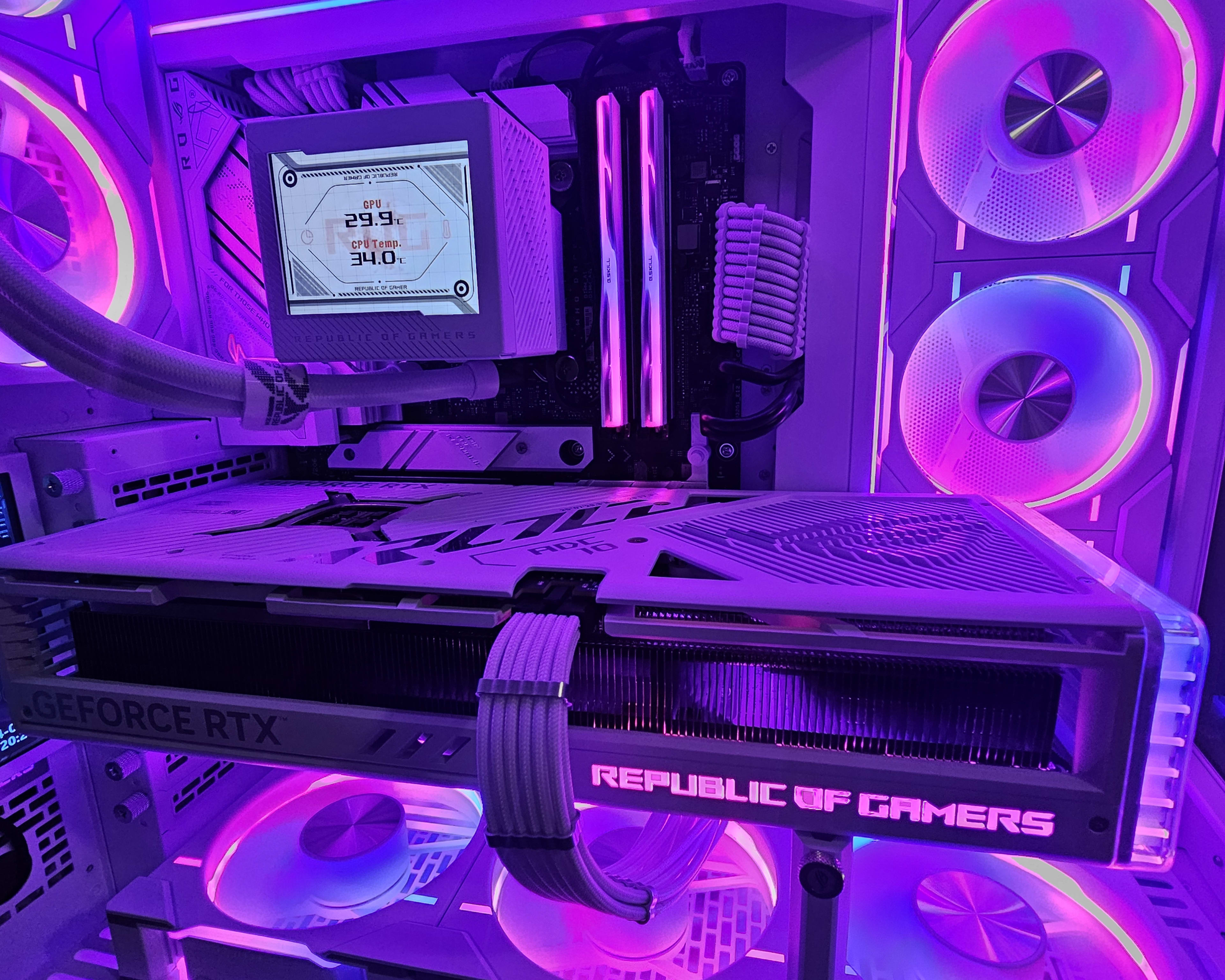 ROG Strix GeForce RTX 4090 24GB GDDR6X White OC Edition