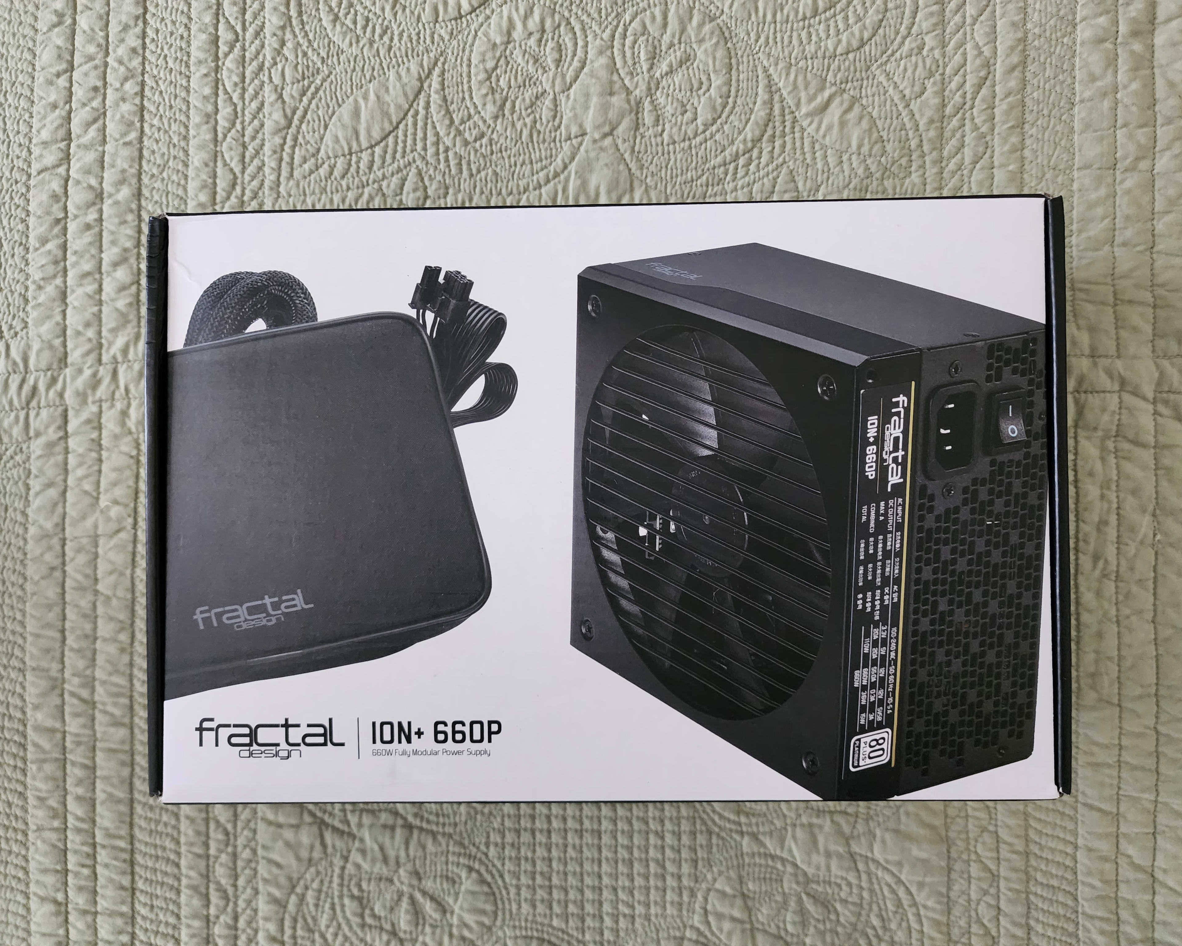 |SEALED| Fractal Design Ion+ 660W 80+ Platinum Certified Fully Modular ATX Power Supply