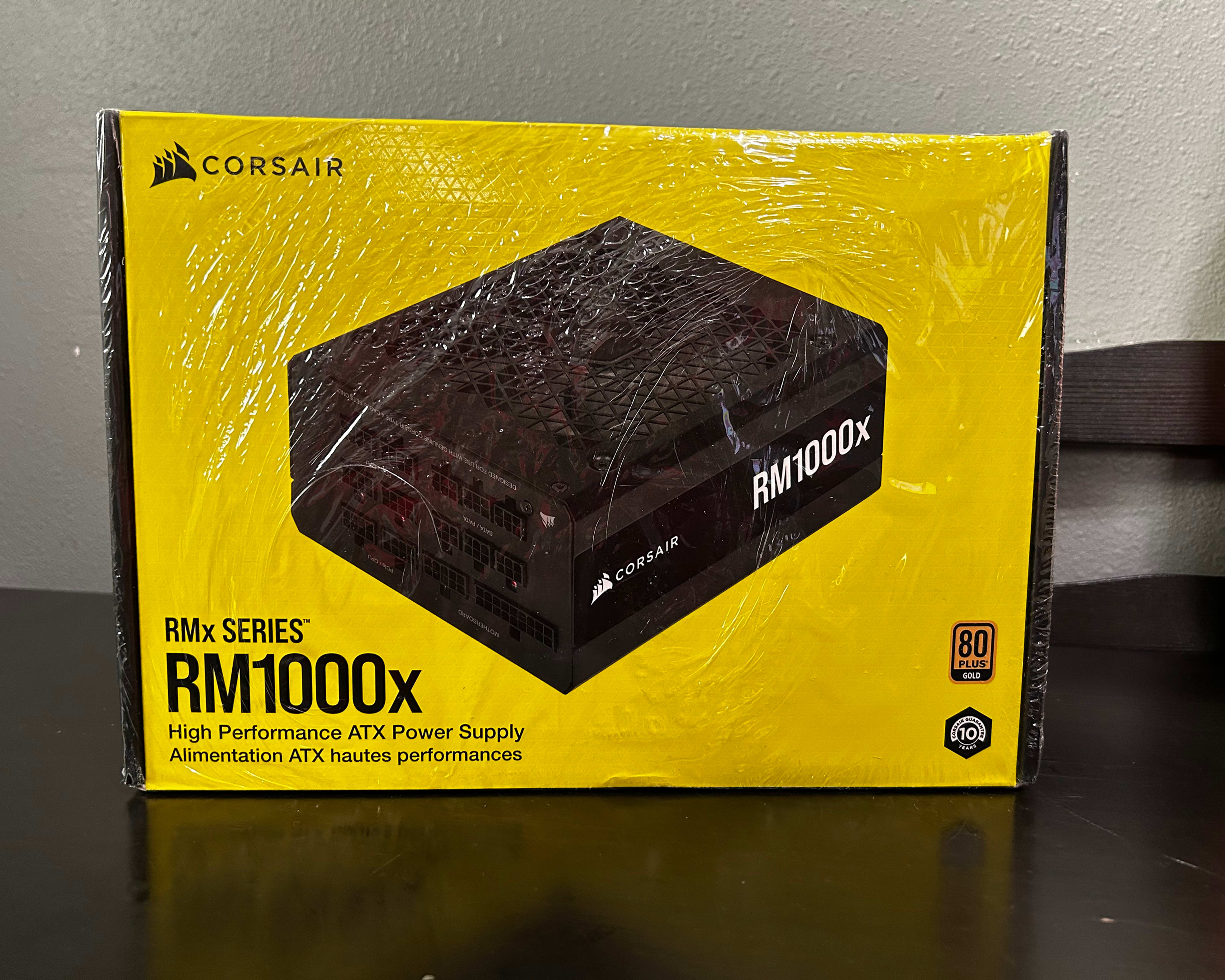 NEW - Corsair RM1000x Power Supply - Black 