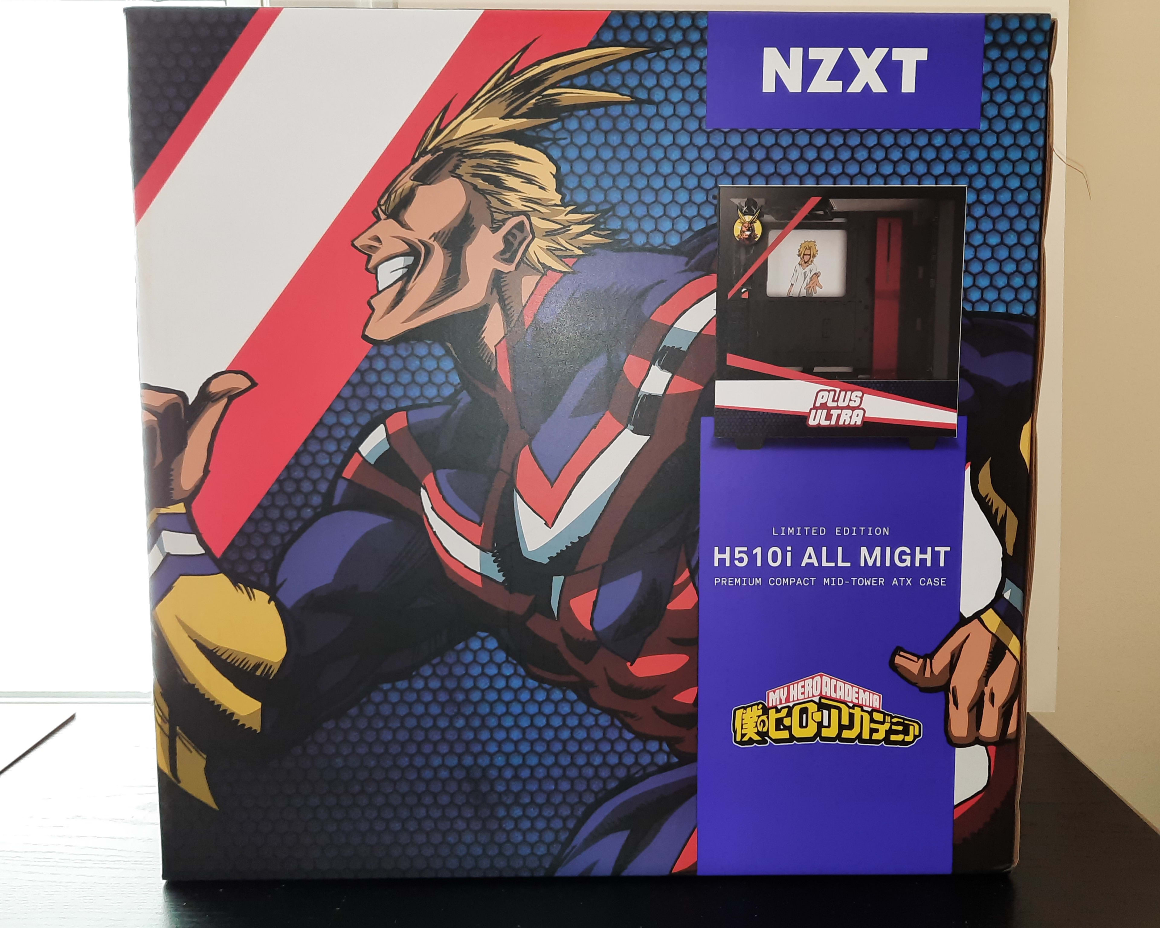 NZXT H510i All Might - My Hero Academia Manga - Limited Edition Mid-Tower PC Desktop Case