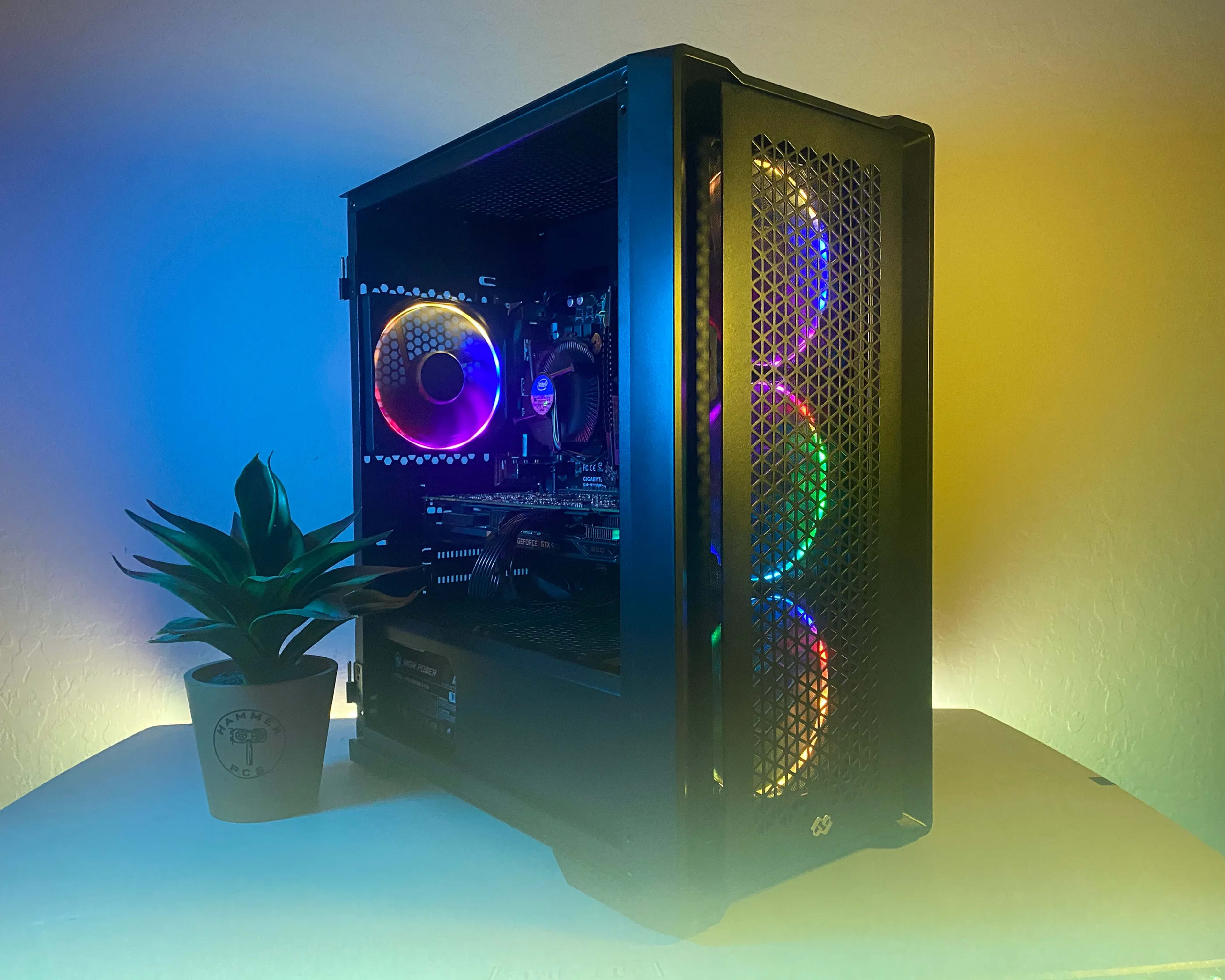 👾 Custom Built RGB Gaming PC 👾 | Windows 11, GTX 970, Intel i5 | Fortnite, Valorant, and more!