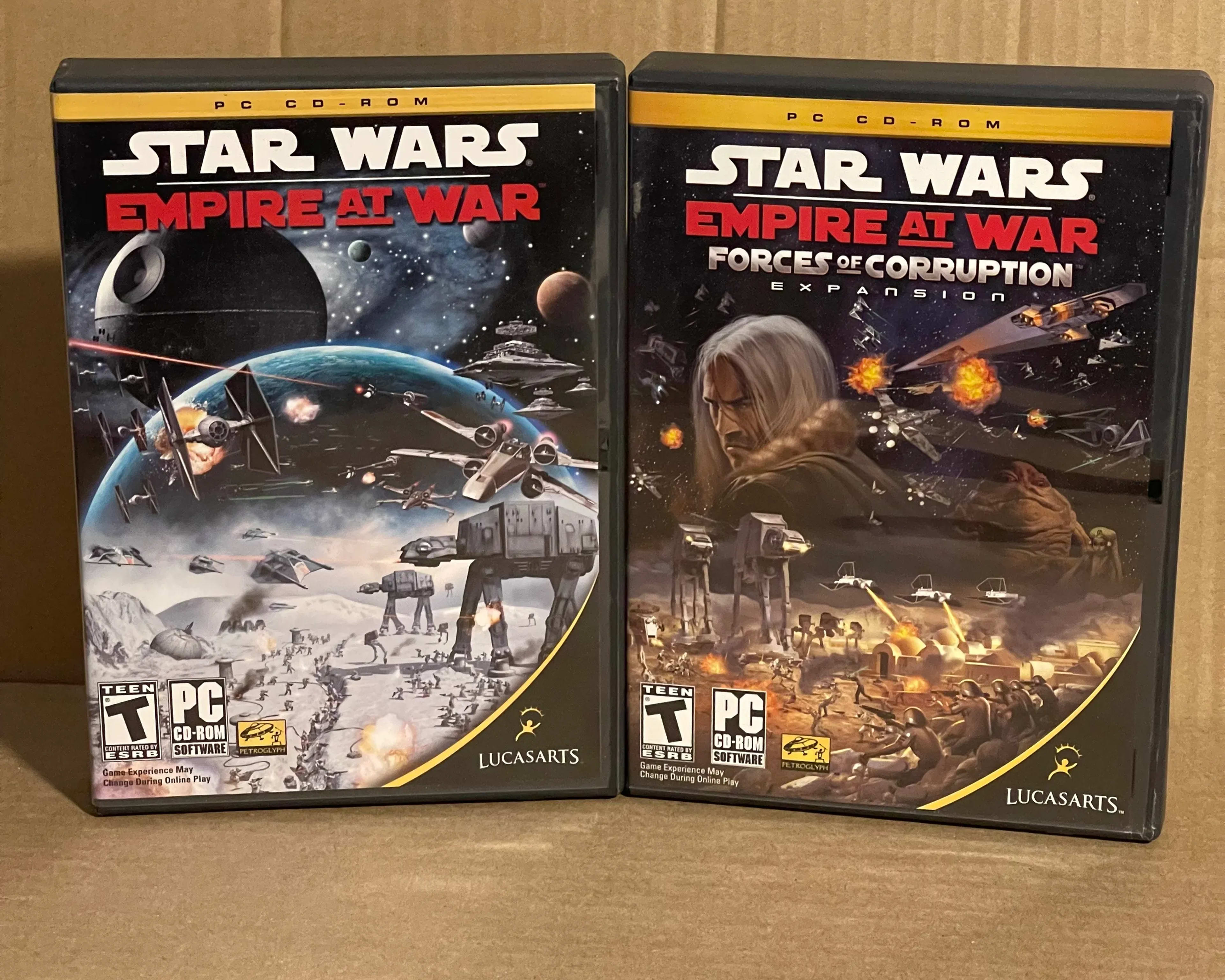 Star Wars Empire At War & Forces of Corruption Expansion Bundle