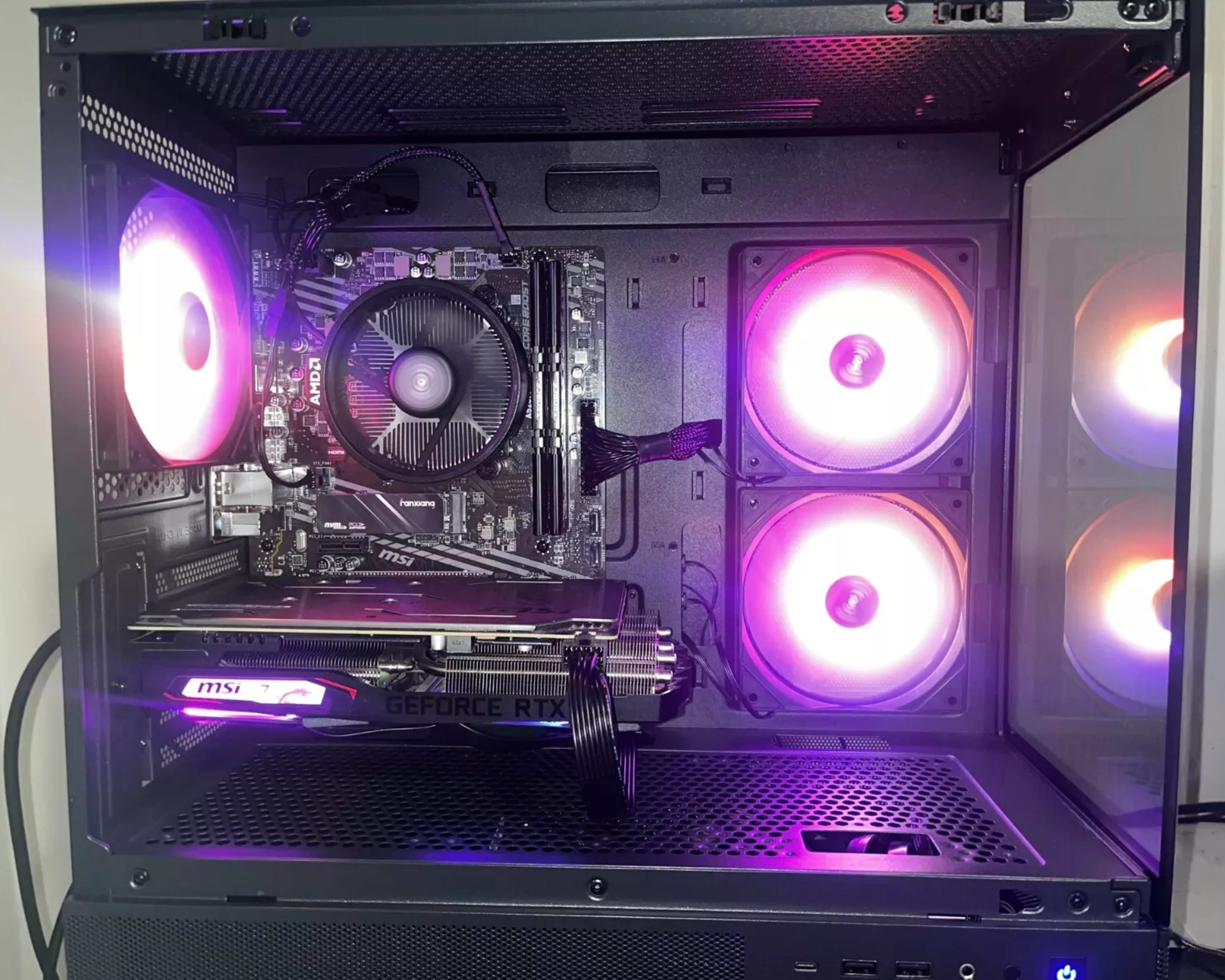 Gaming PC Ryzen 5 1600X,RTX 2060 Super