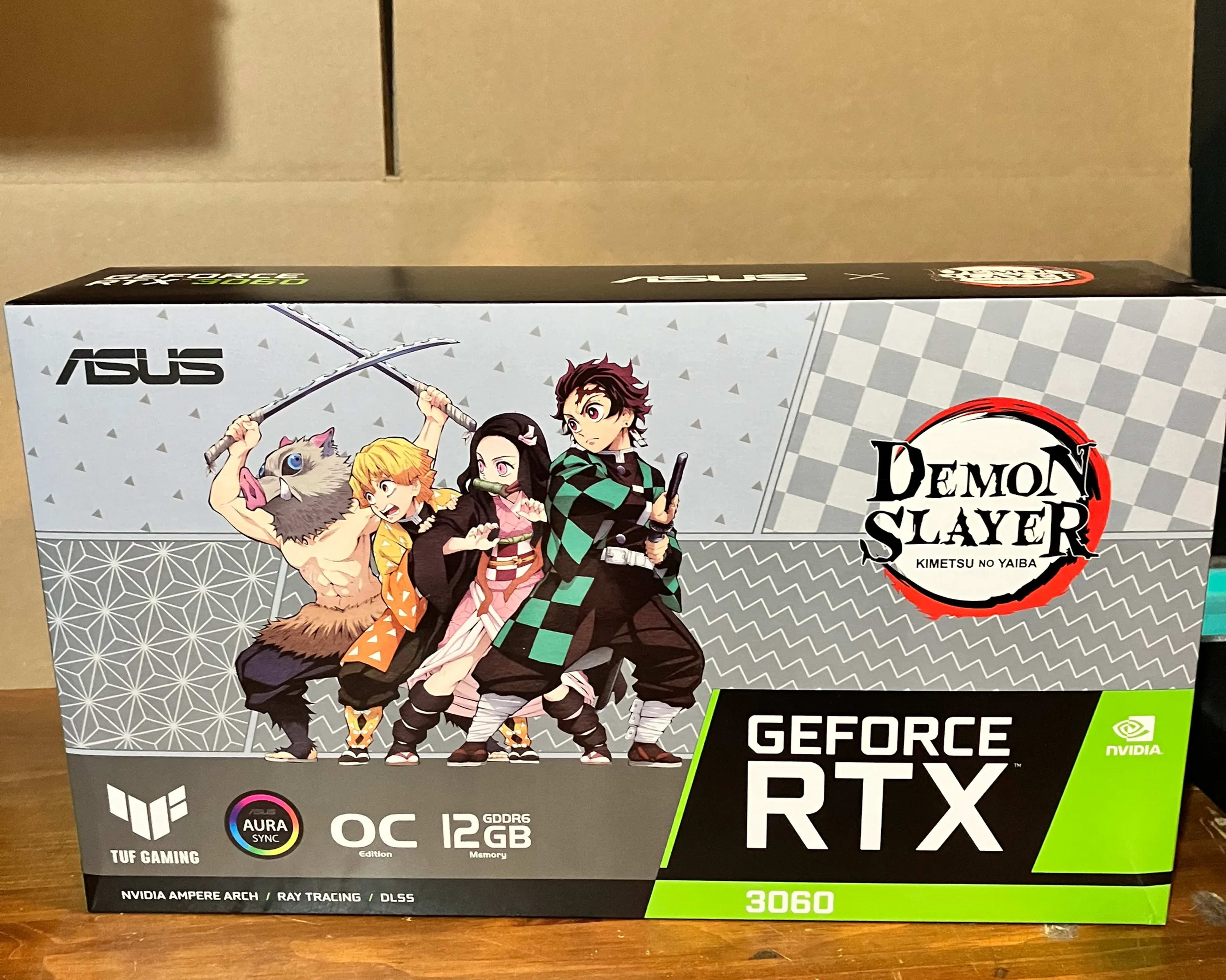 UNOPENED ASUS Tuf RTX 3060 Demon Slayer Limited Edition