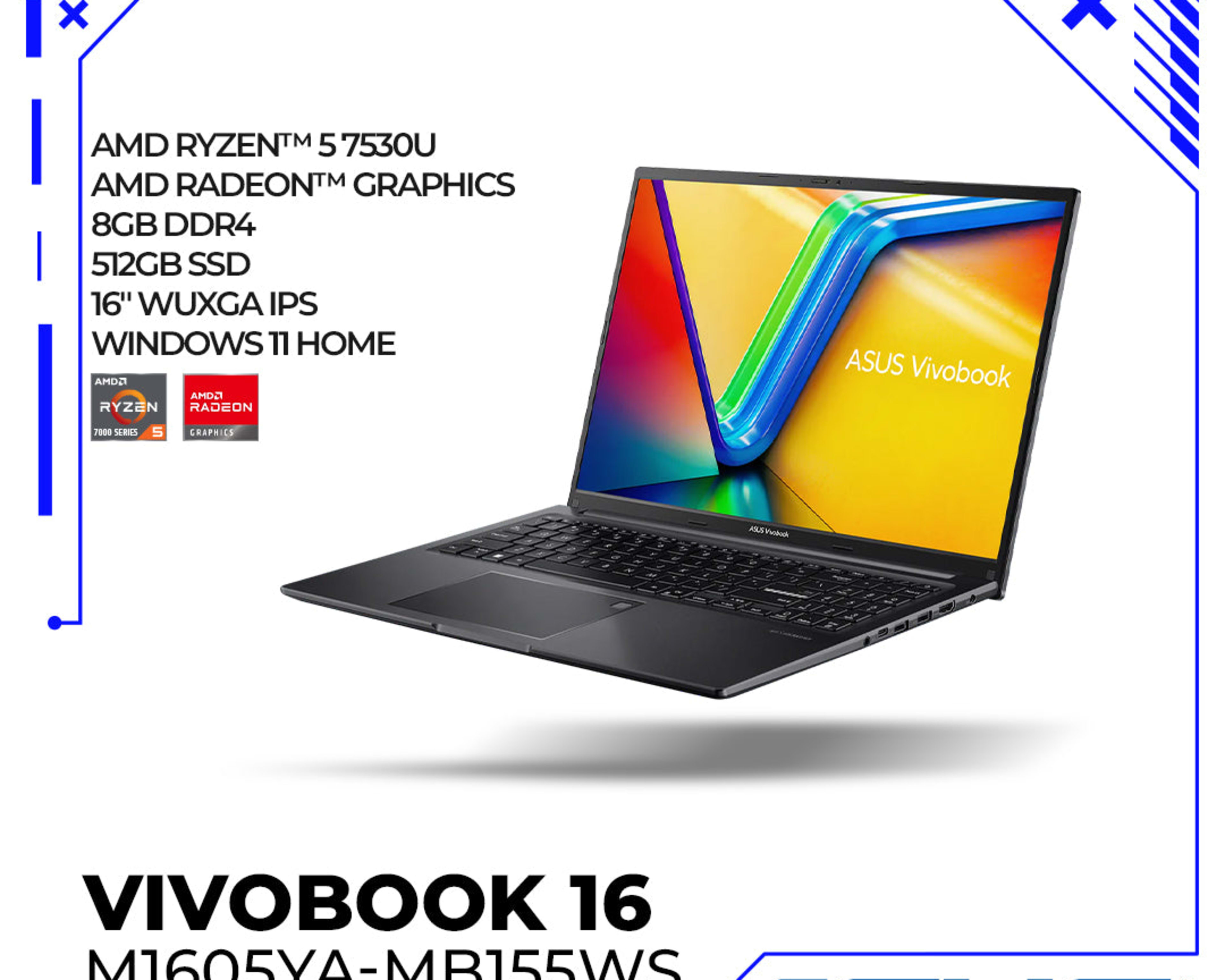 ASUS Vivobook 16 Laptop (M1605)