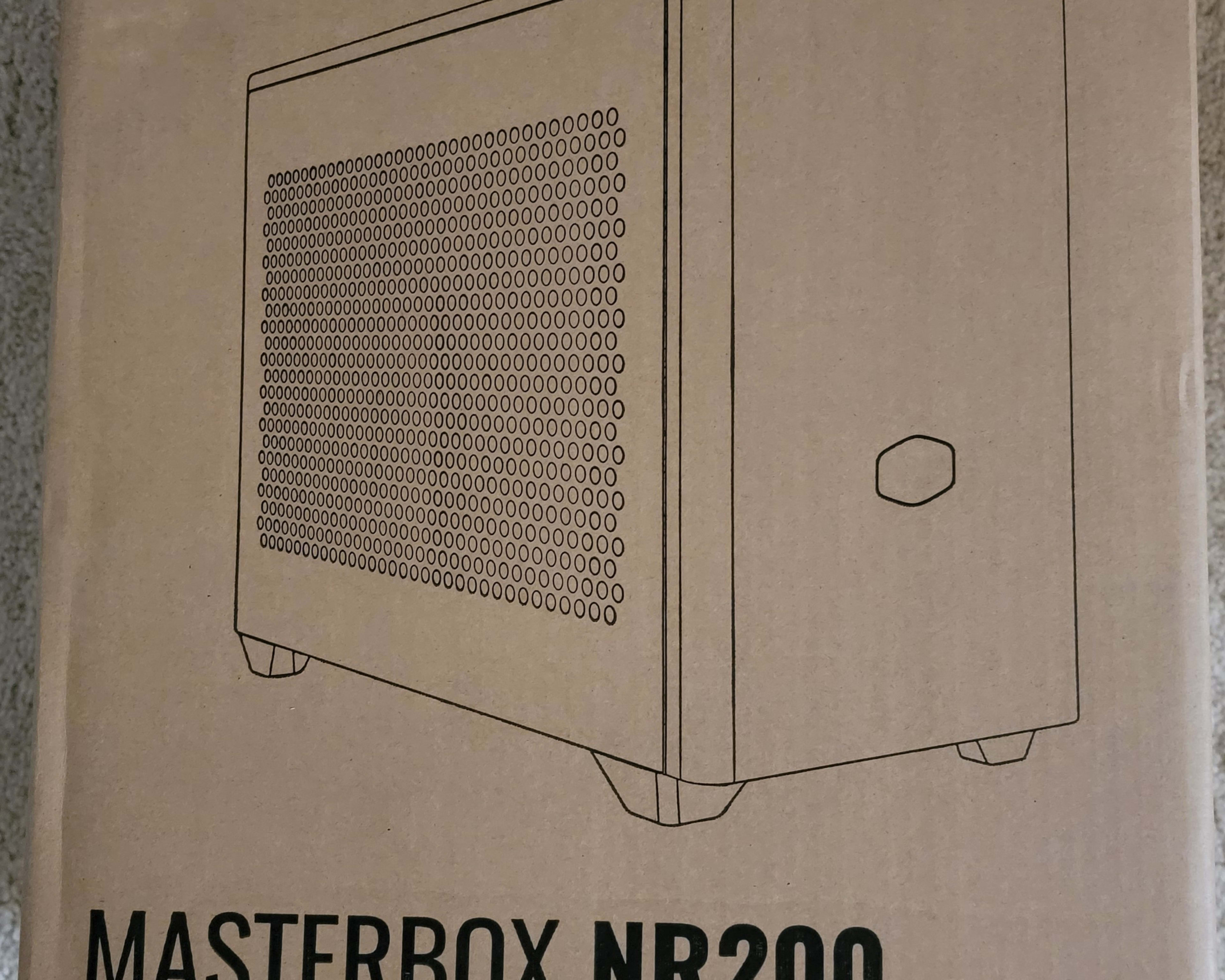 Cooler Master NR200 Small Form Factor Mini-ITX Black Case Brand New