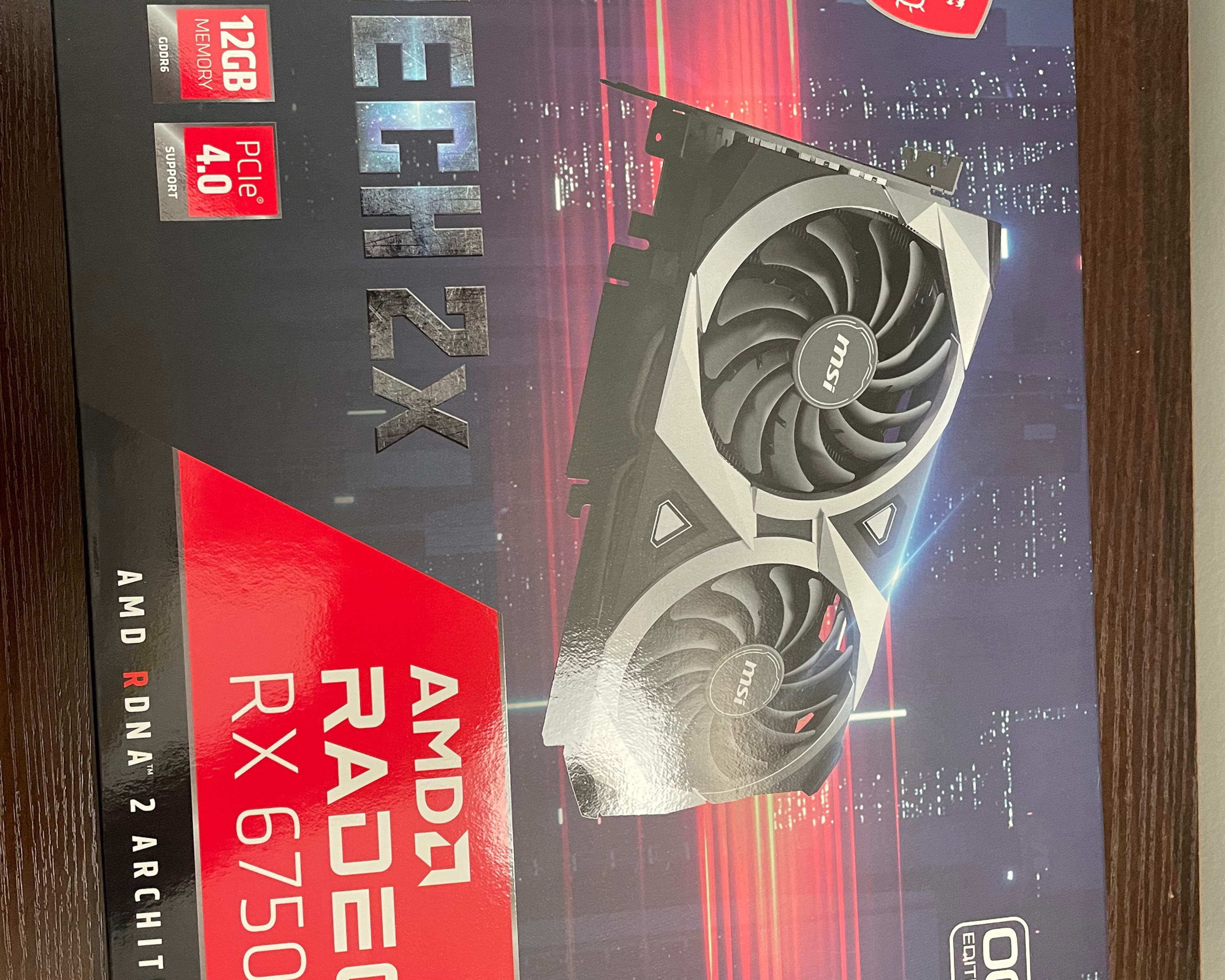 Like New/ Warranty - MSI Mech AMD Radeon RX 6750 XT 2X OC