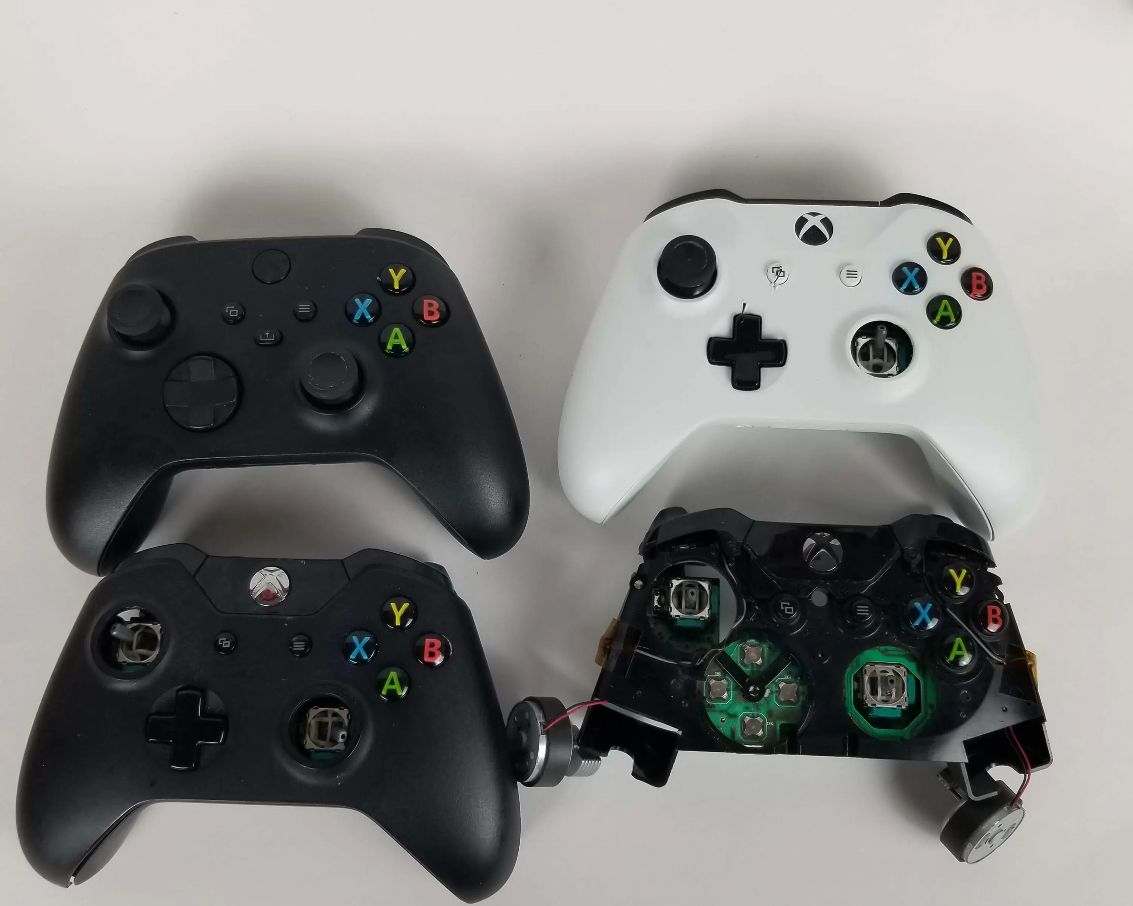 Xbox One Controller Lot for Parts or Repair Series S/X