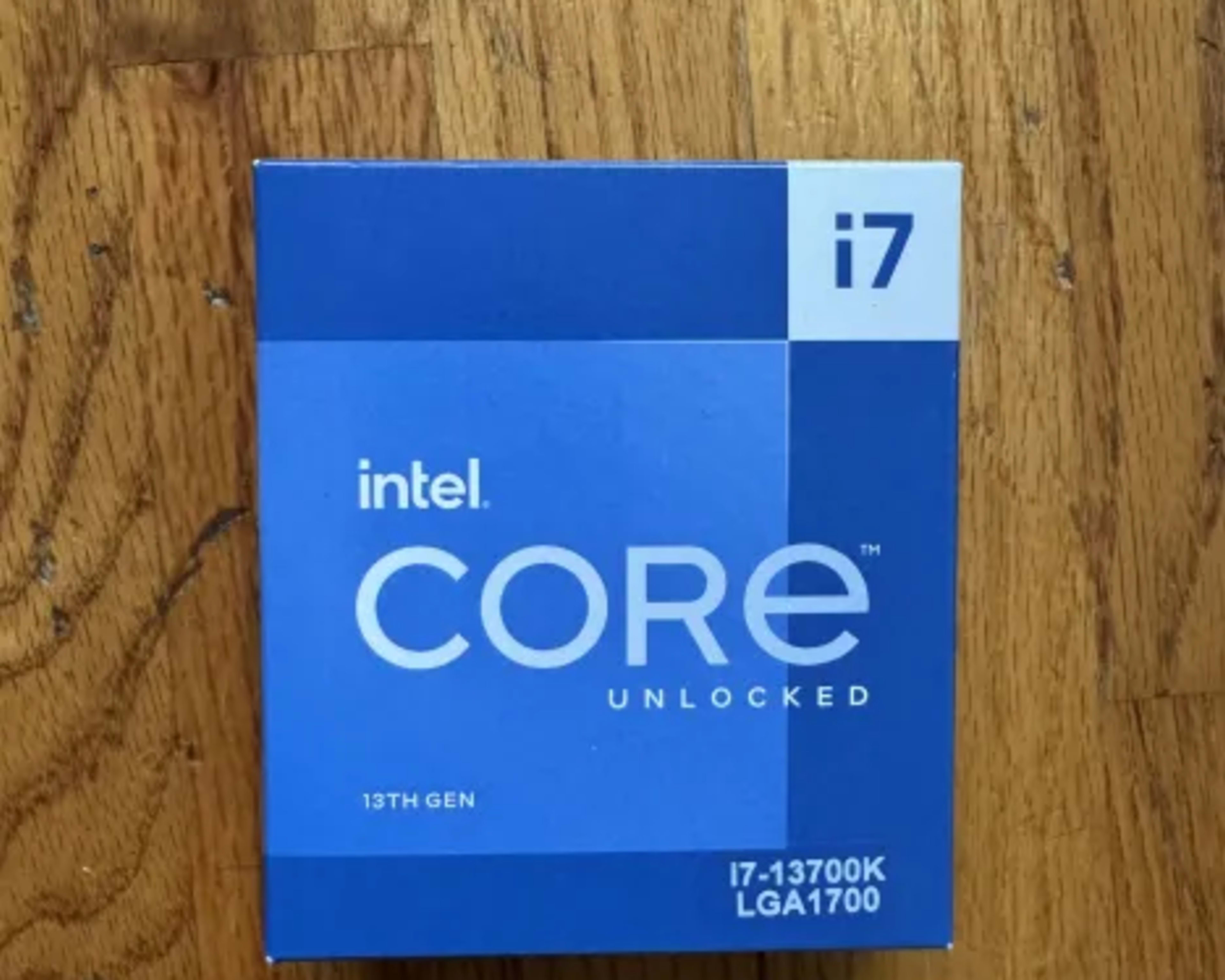 Brand New Intel i7 13700k