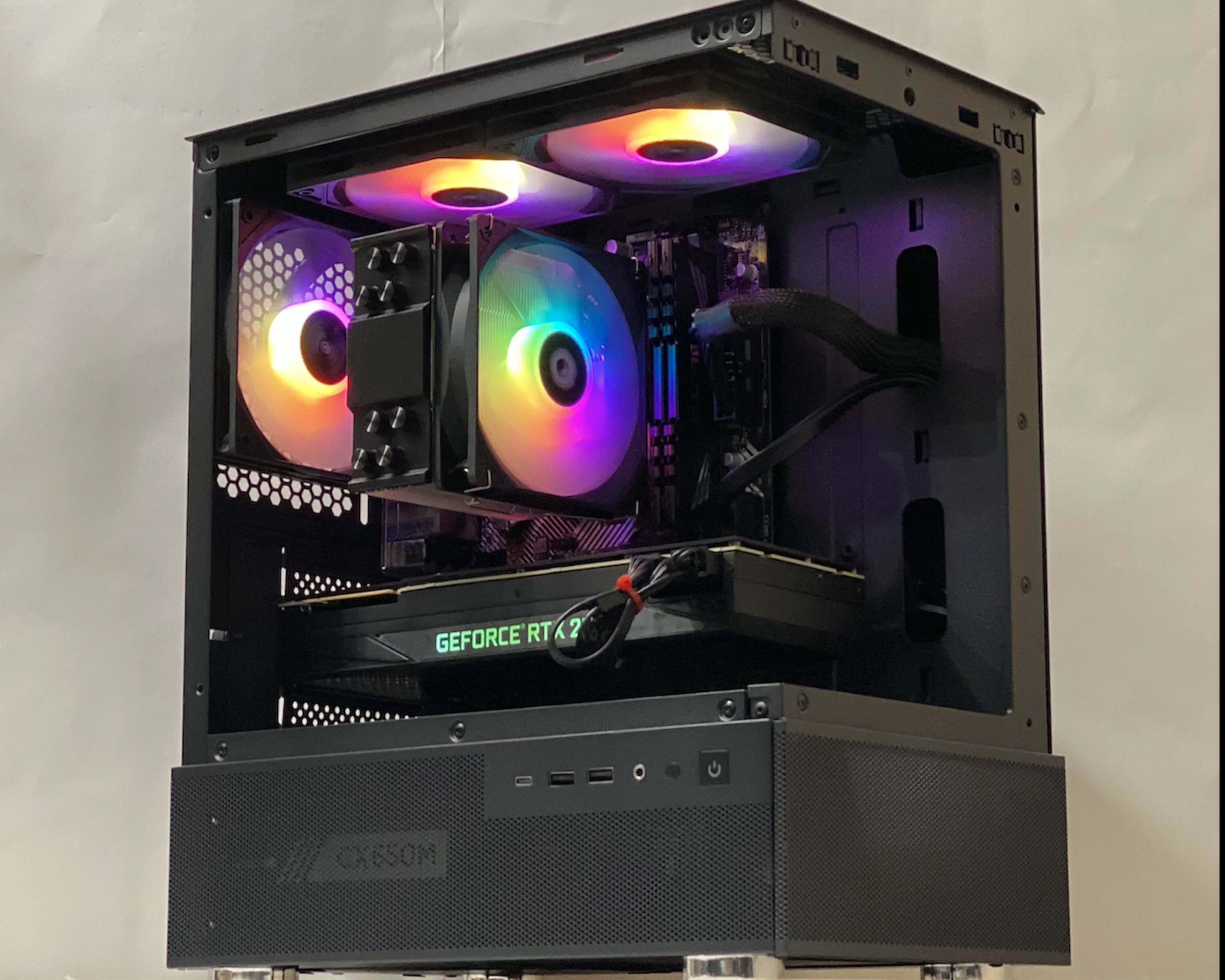 RTX 2080, Ryzen 5 3600, 16GB DDR4, 1TB NVMe SSD, WiFi - Gaming PC